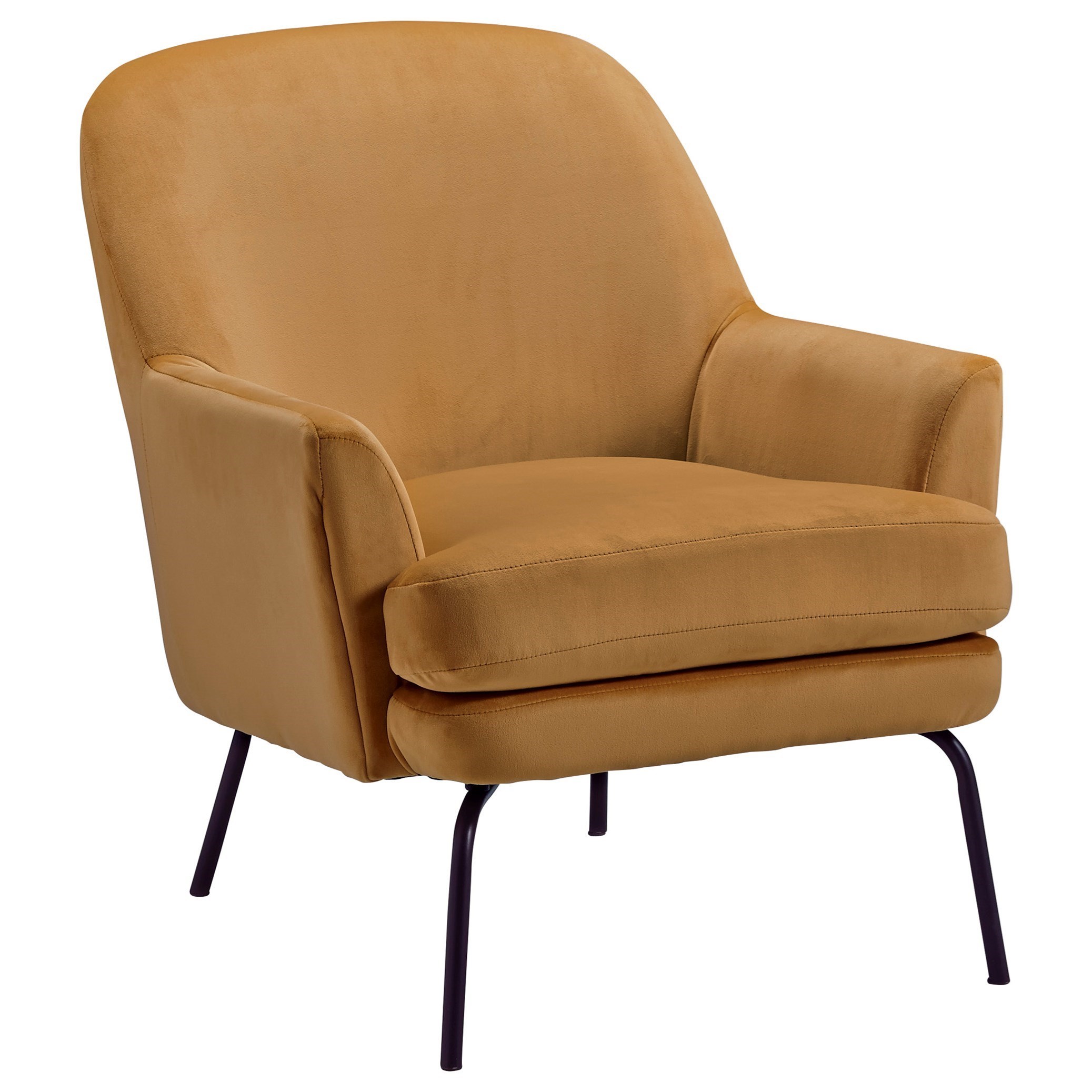 Signature Design by Ashley Dericka Modern Accent Chair with Black