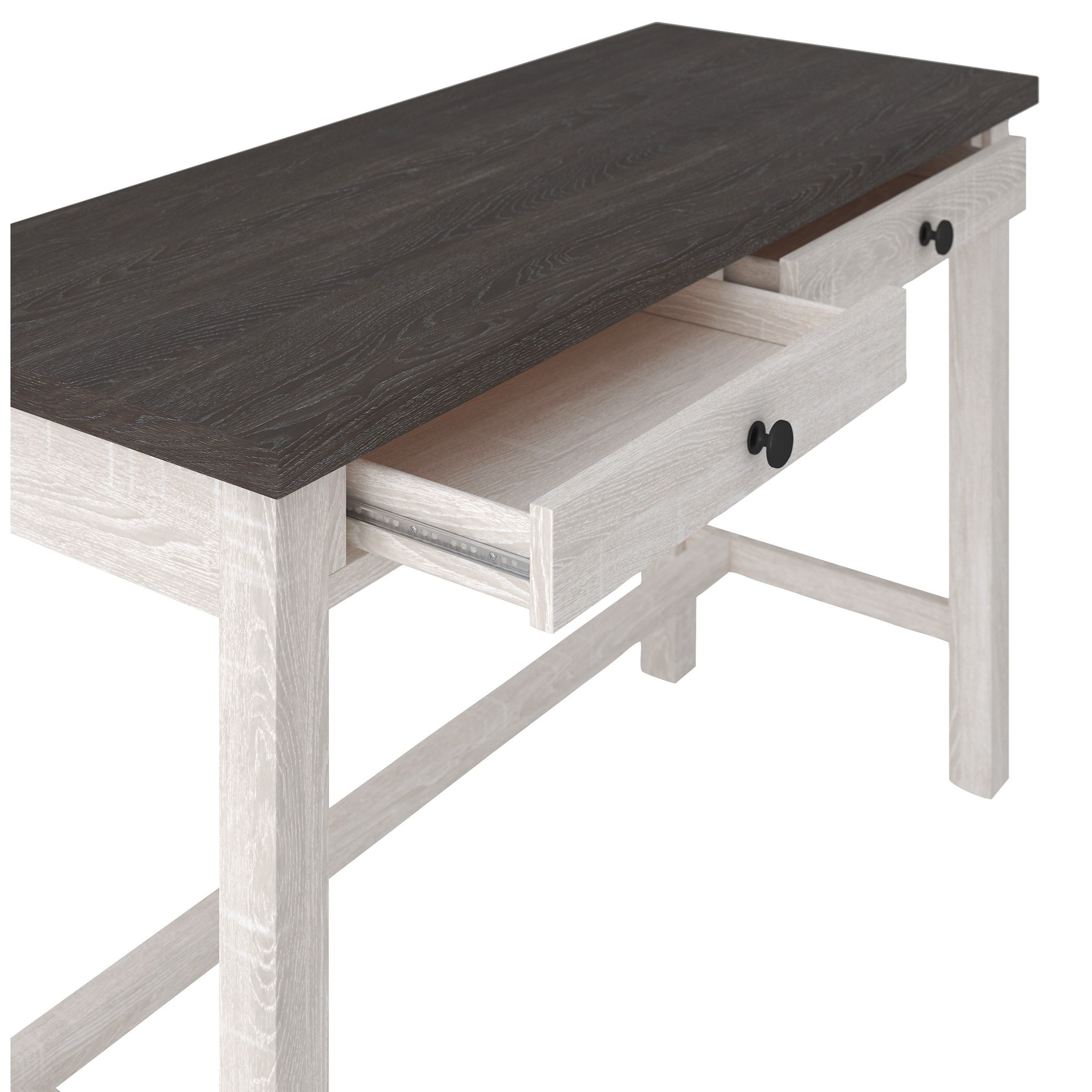 Signature Design by Ashley Dorrinson TwoTone Home Office Desk with 2