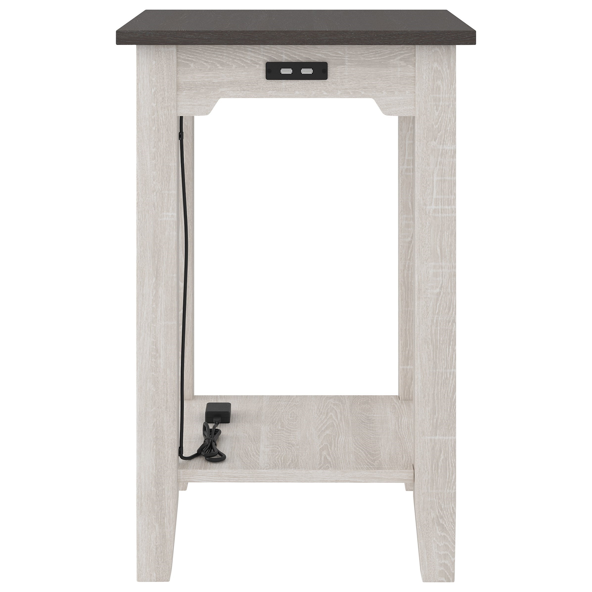 Signature Design by Ashley Dorrinson TwoTone Farmhouse Chair Side End