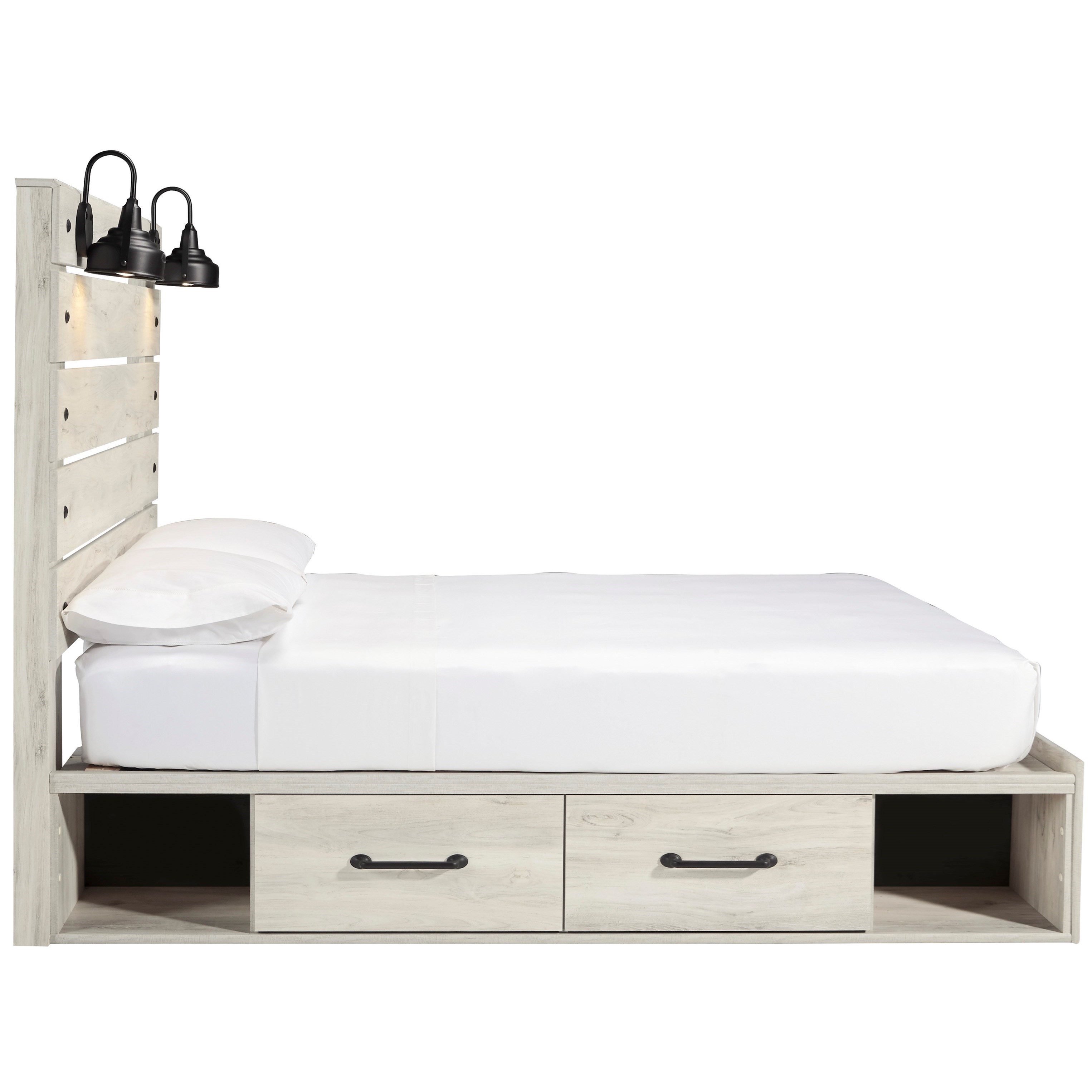 Signature Design by Ashley Cambeck Rustic Queen Storage Bed with 4
