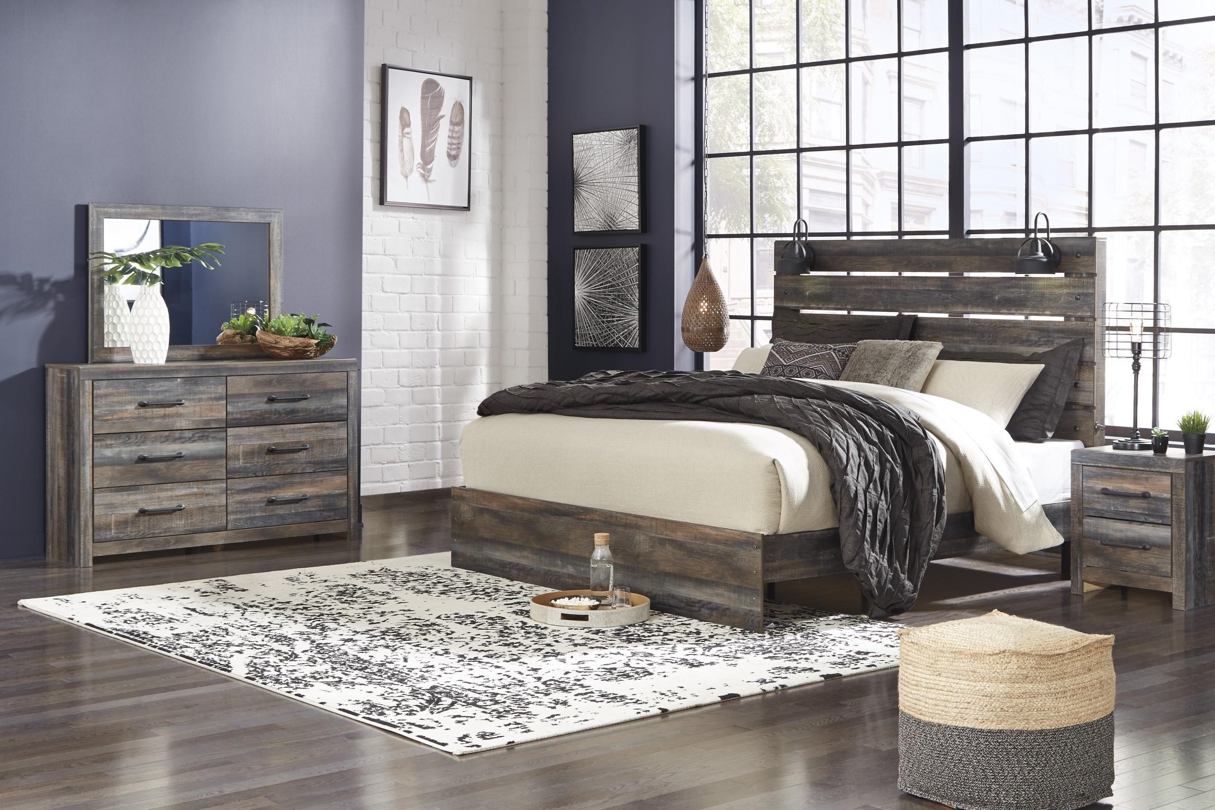 Signature Design by Ashley Drystan Dresser, Mirror and Complete 3 Pc