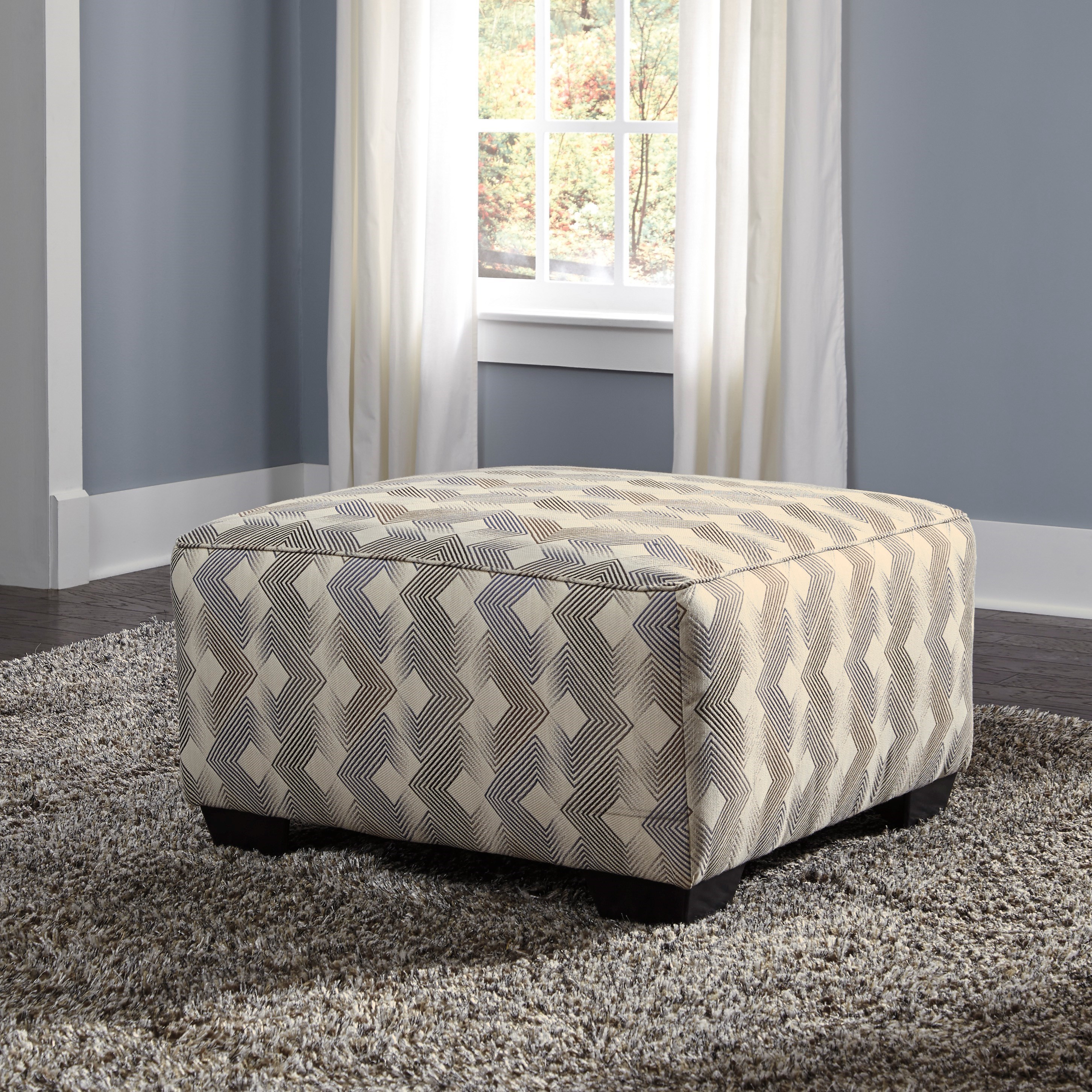 Signature Design by Ashley Eltmann Oversized Accent Ottoman in Modern