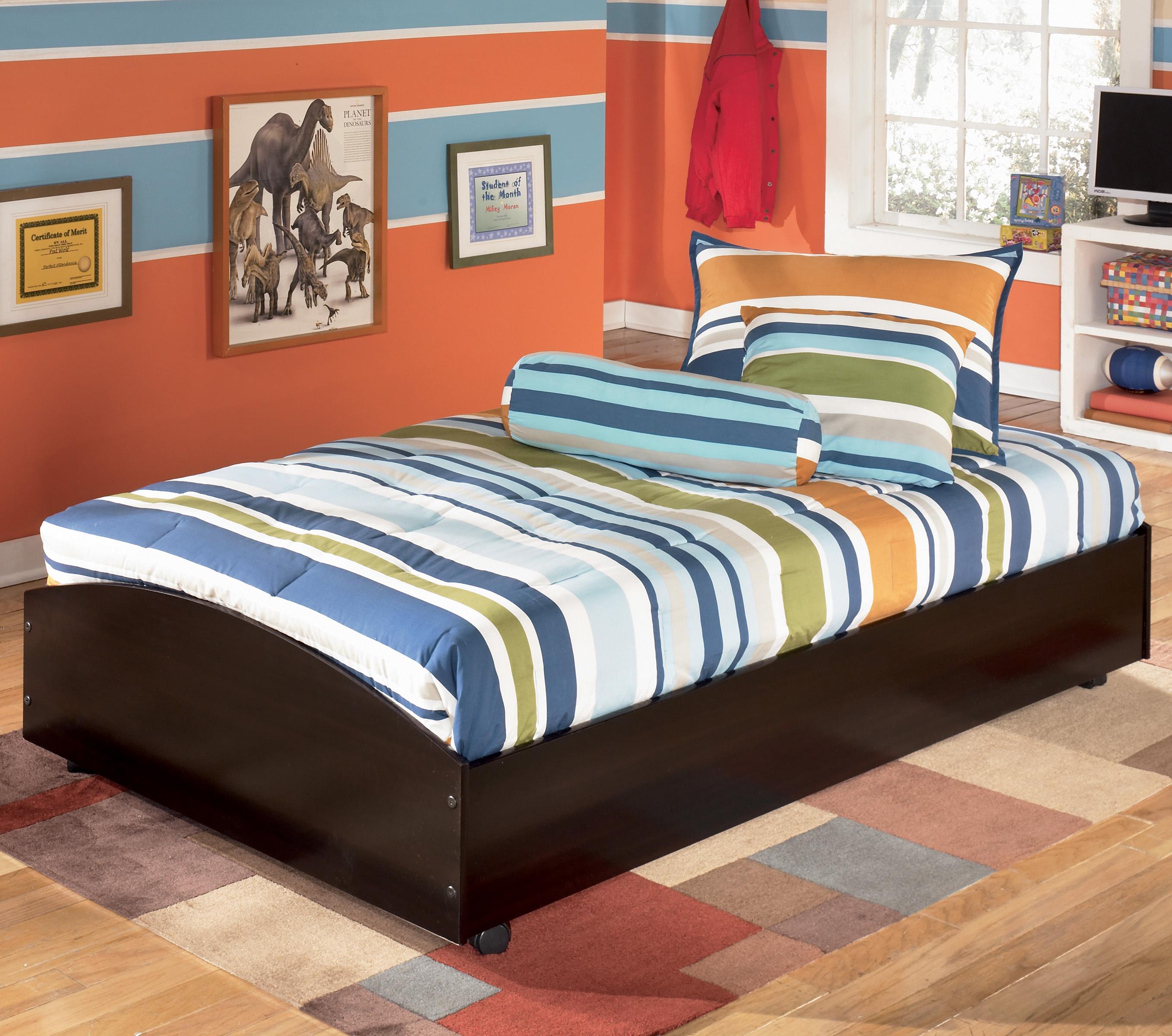 Signature Design by Ashley Embrace Twin Loft Caster Bed