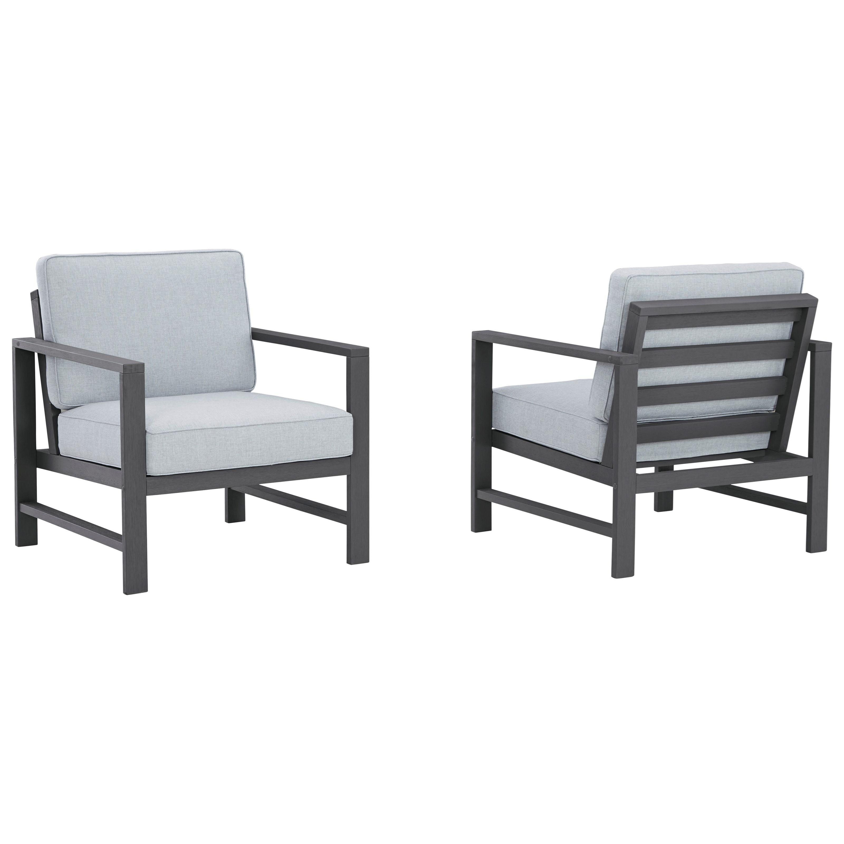 Signature Design by Ashley Fynnegan P349821 Set of 2 Eucalyptus Wood