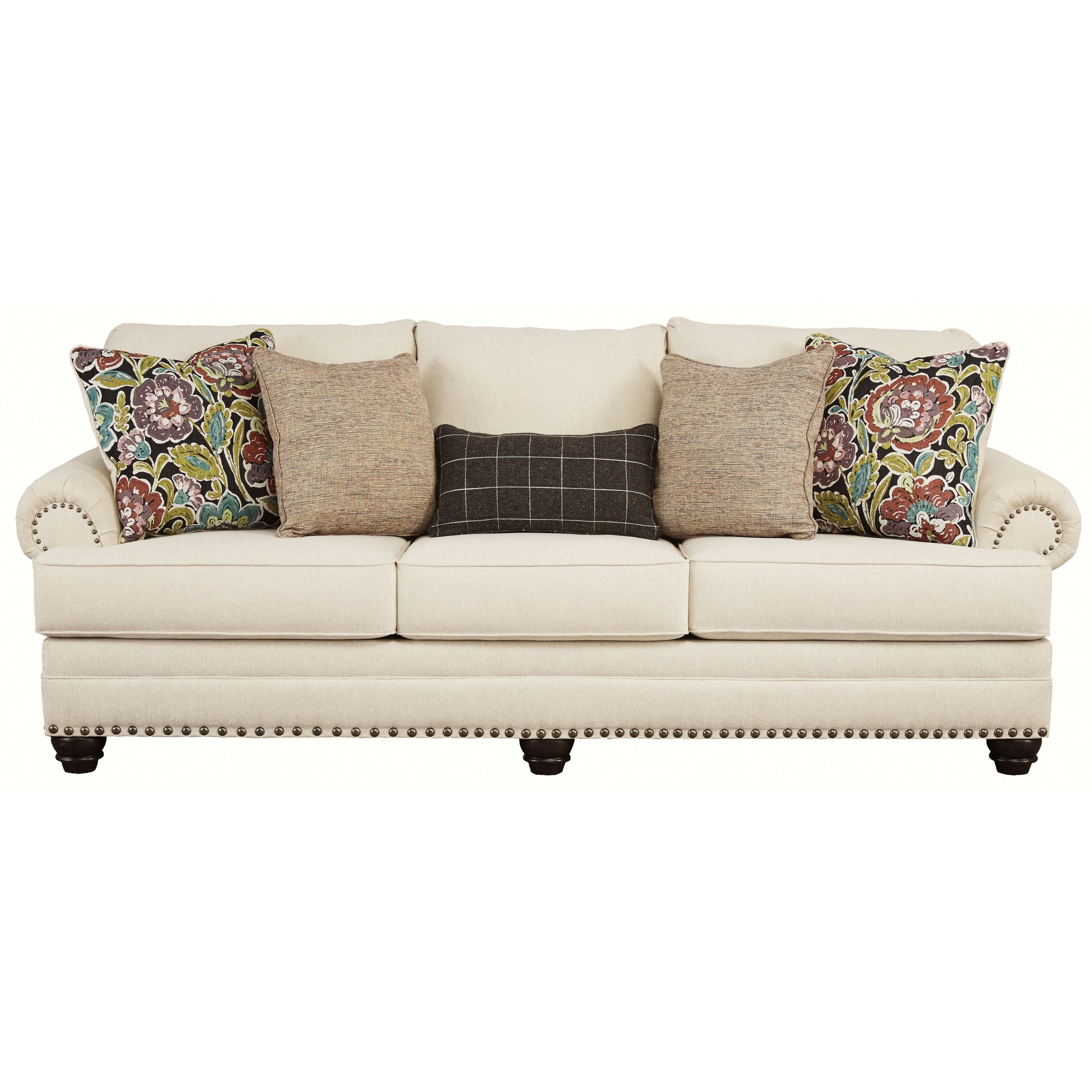 Signature Design by Ashley Harrietson 7660438 Traditional Sofa with