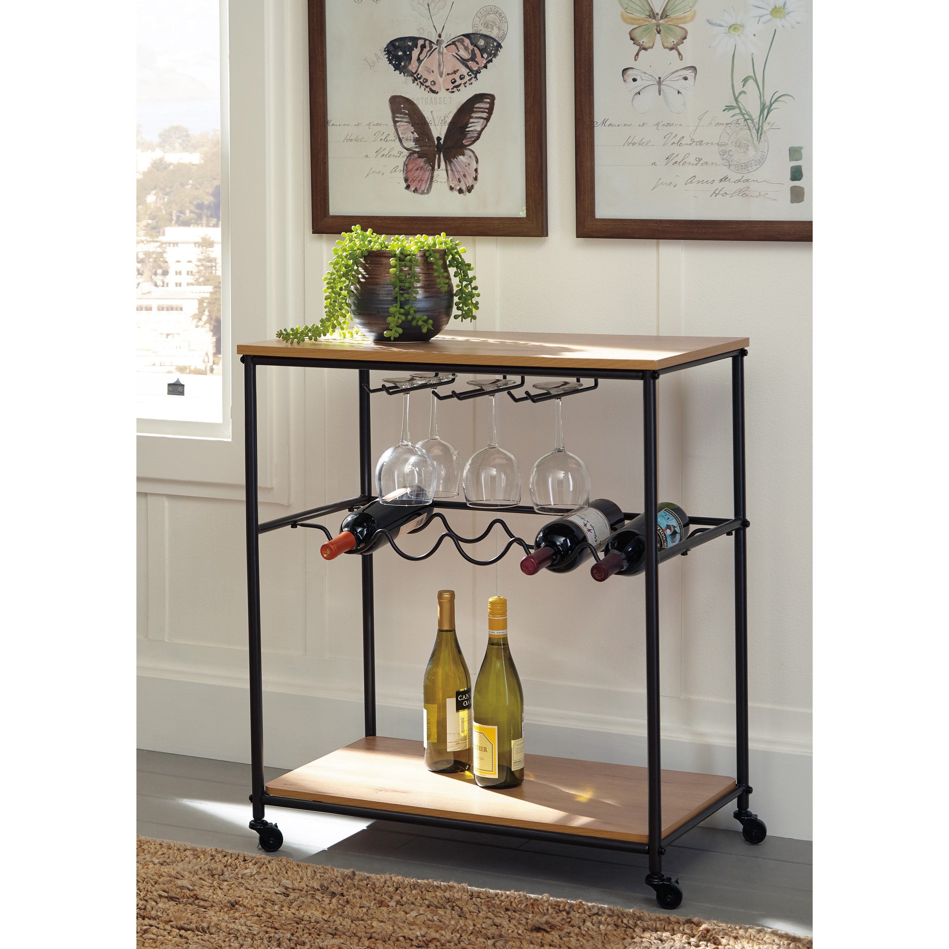 bar cart ashley furniture