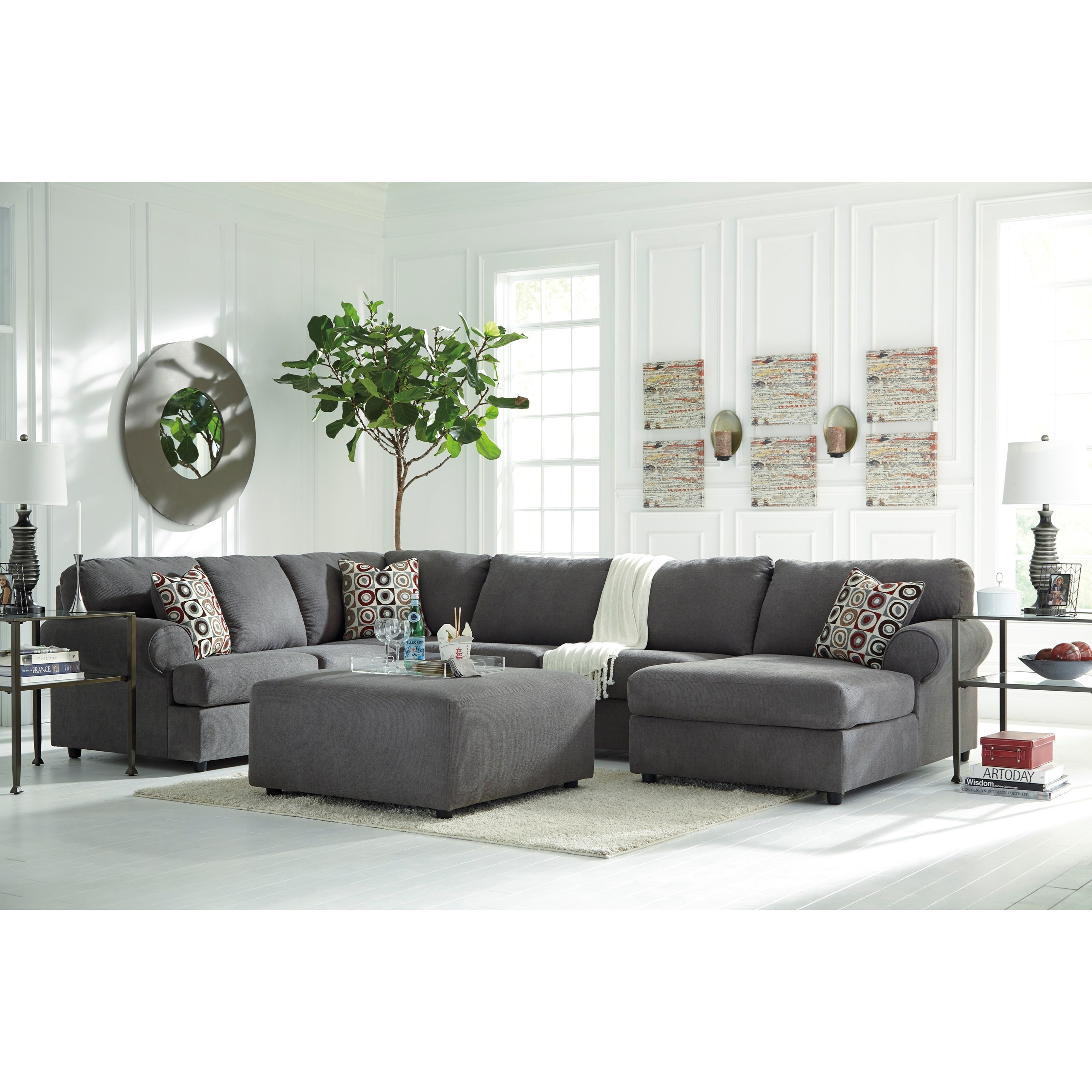 Signature Design by Ashley Jayceon 3-Piece Sectional with Right Chaise