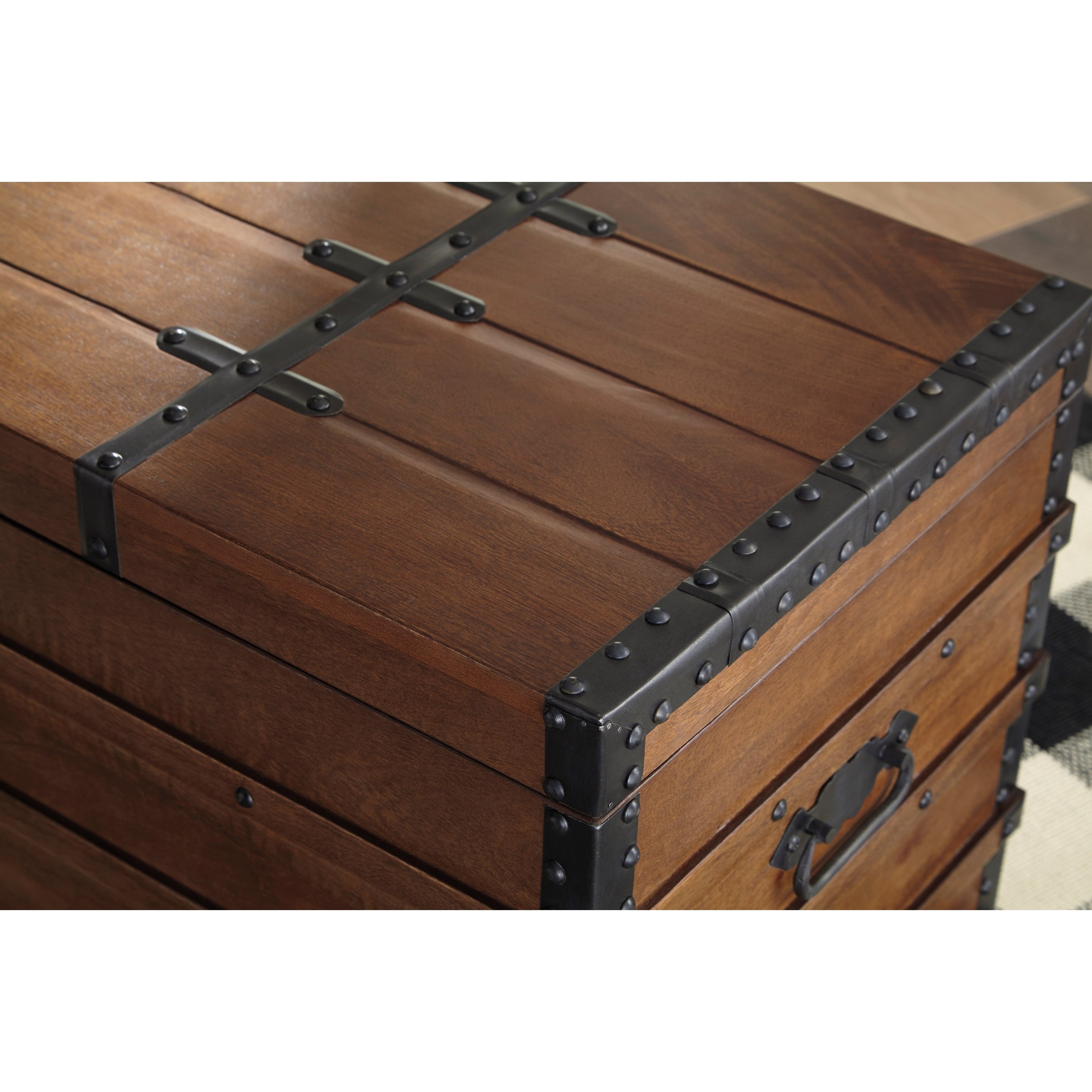 Signature Design by Ashley Kettleby Storage Trunk Royal Furniture