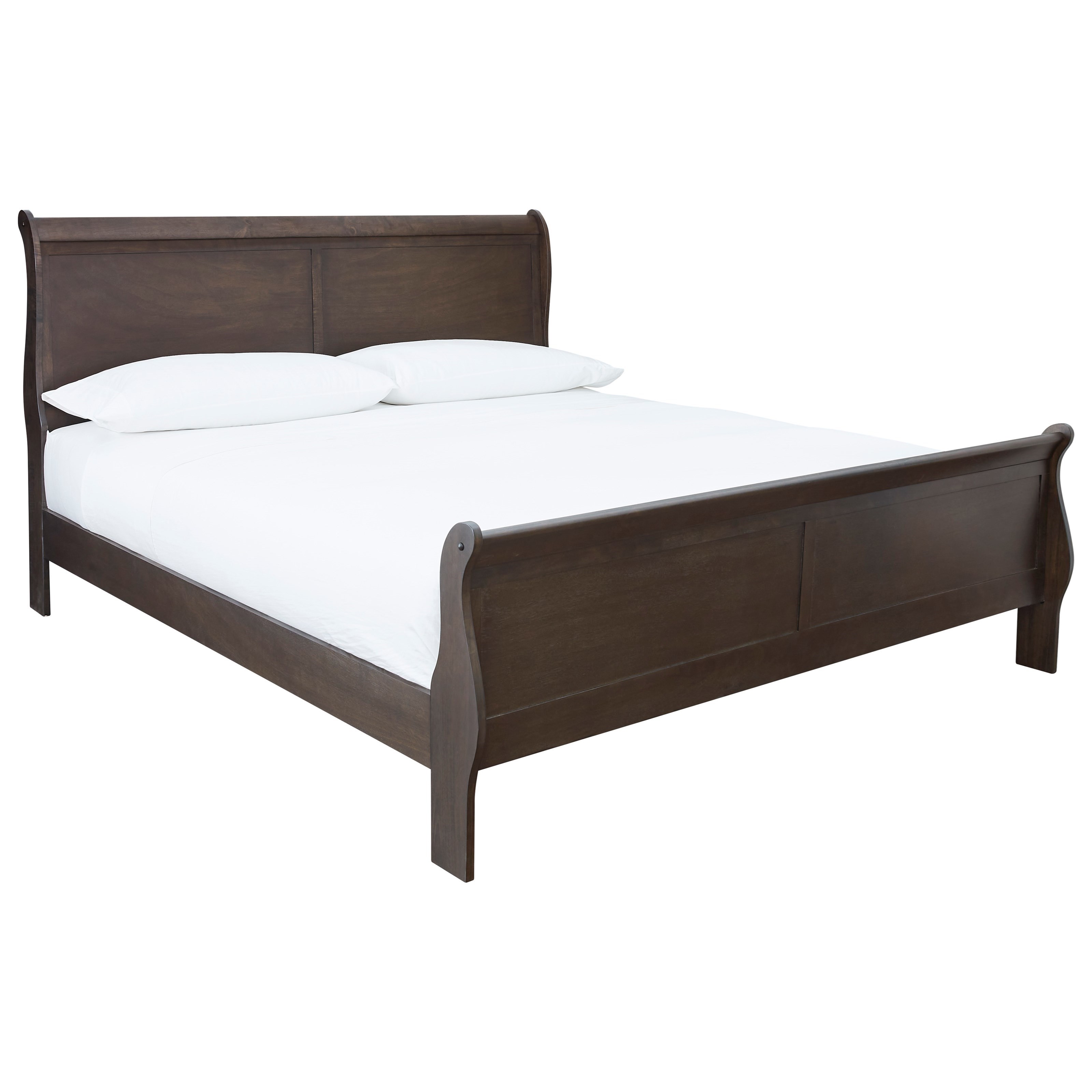 Signature Design by Ashley Leewarden Transitional King Sleigh Bed