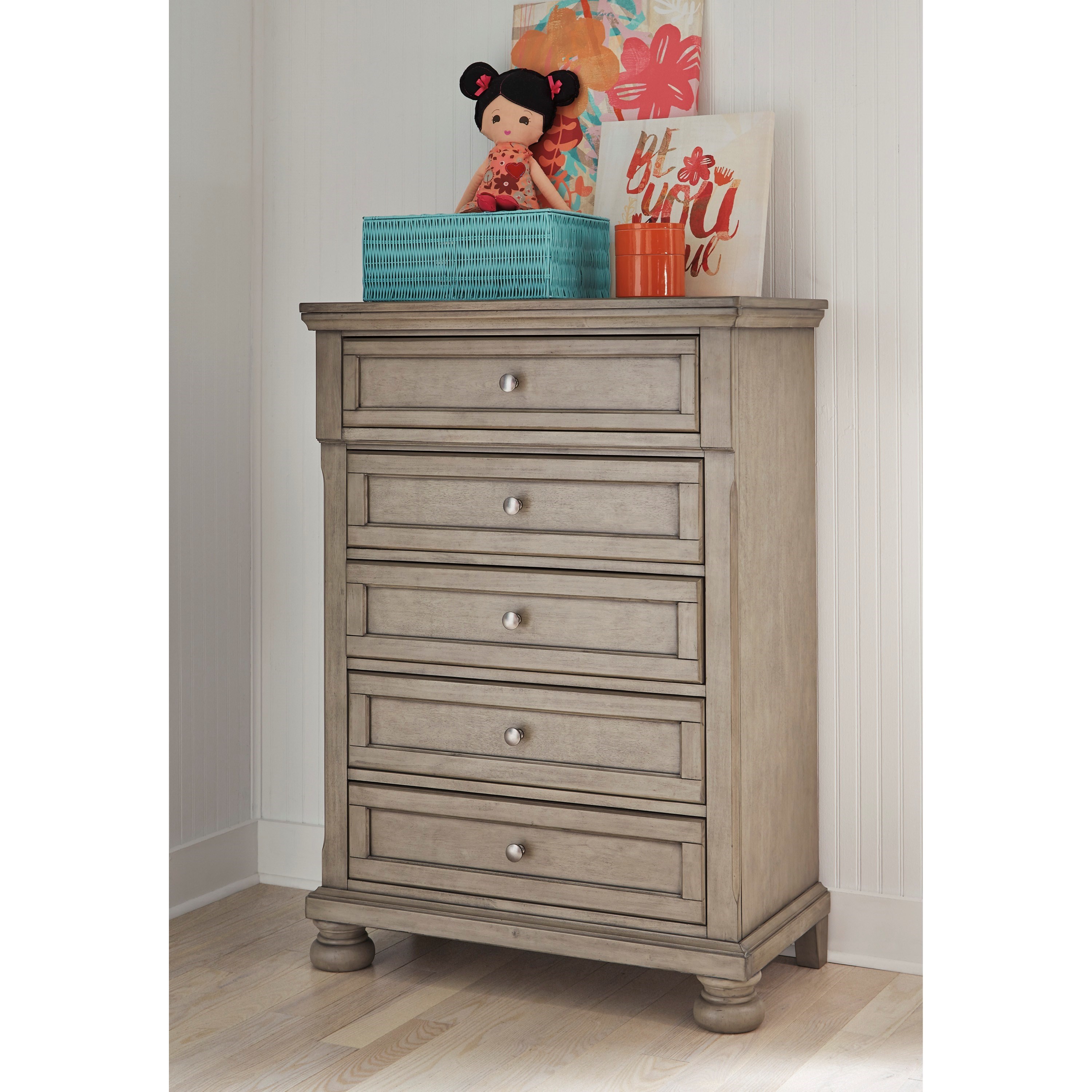 Signature Design by Ashley Lettner 5Drawer Chest Sheely's Furniture