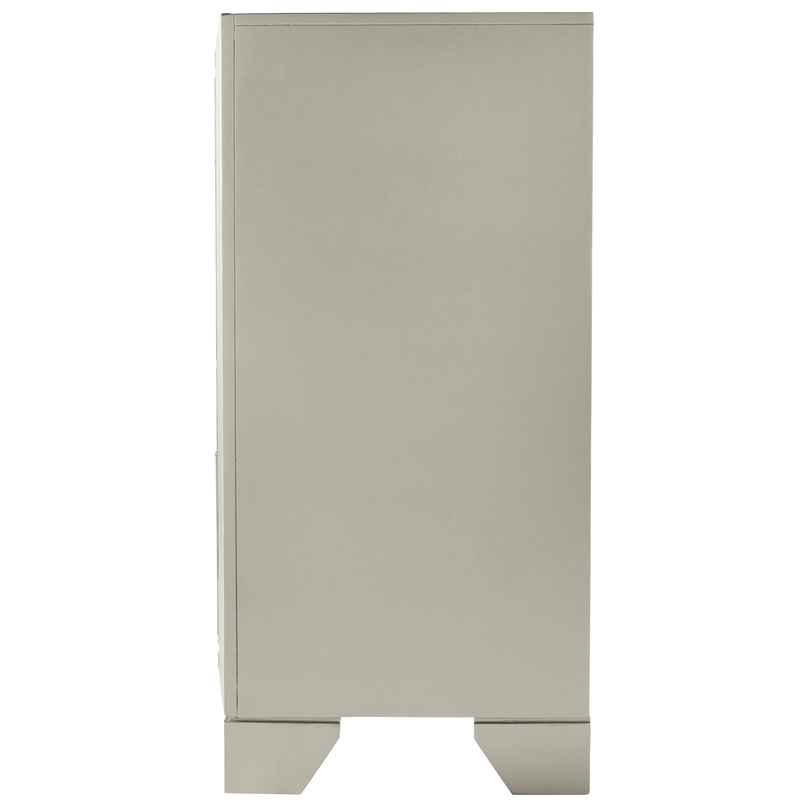 Signature Design by Ashley Lonnix Glam Six Drawer Dresser with Mirror