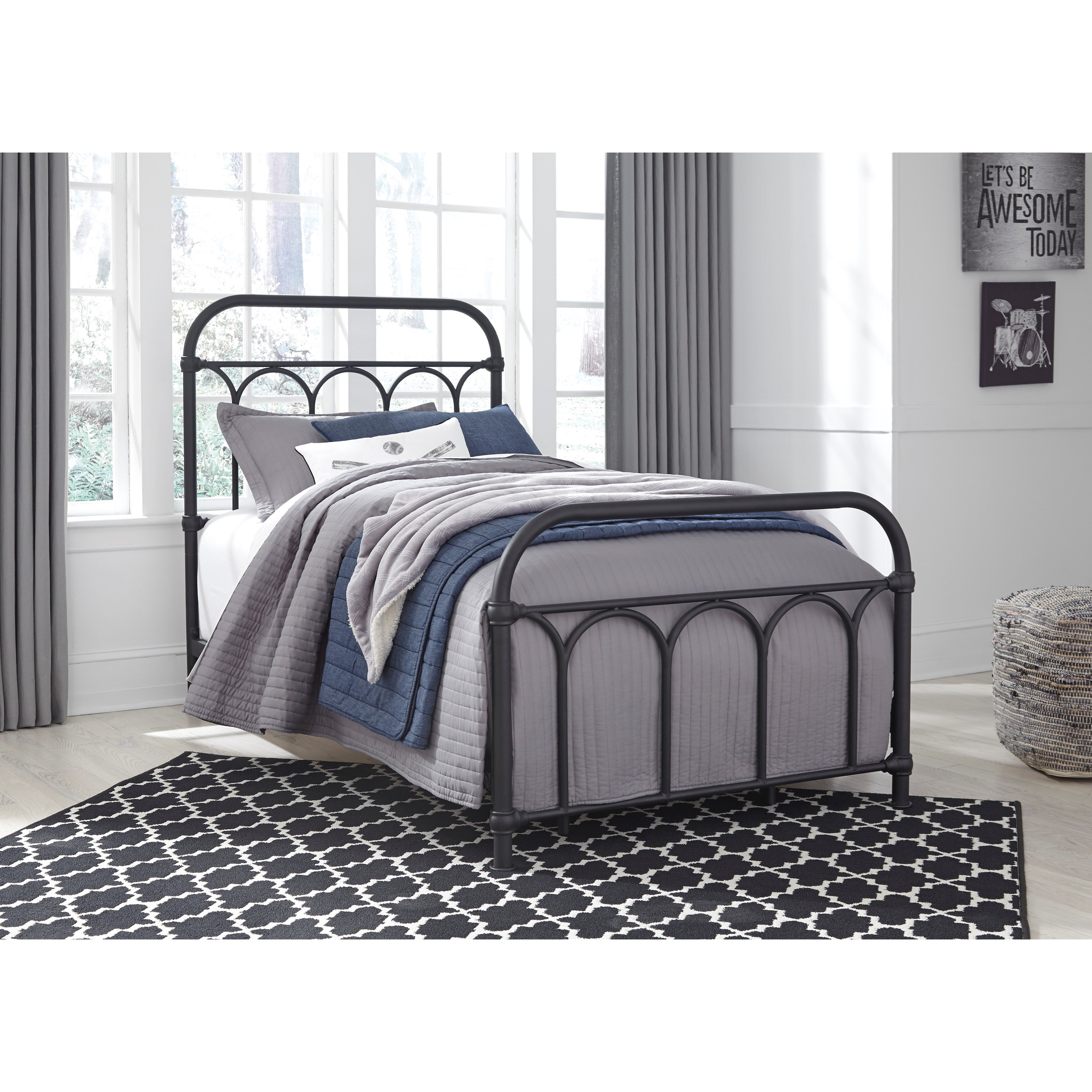 Ashley furniture twin bed clearance