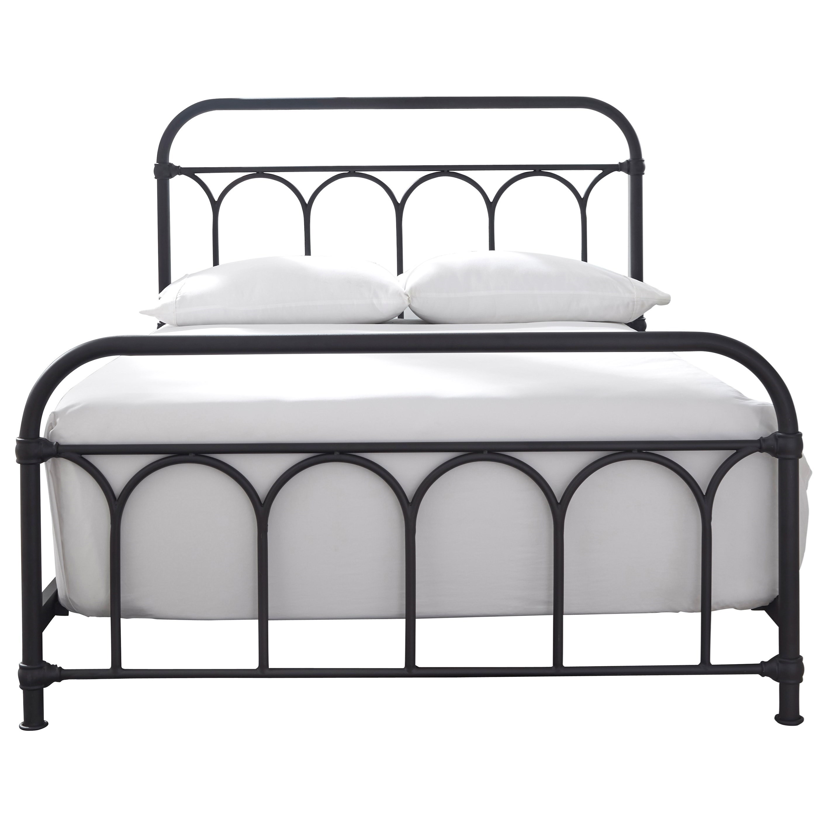 Signature Design by Ashley Nashburg Casual Metal Queen Bed Royal