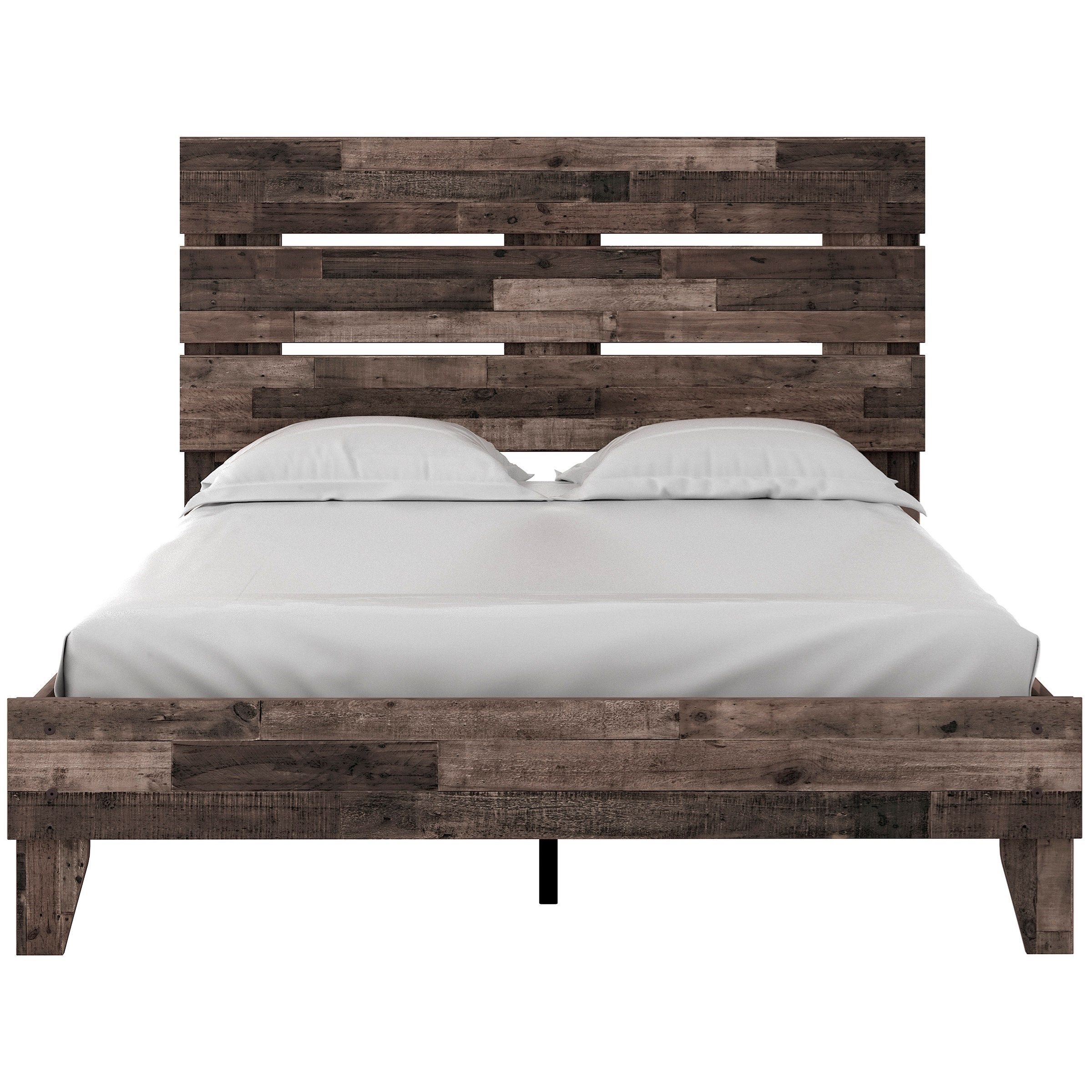 Signature Design by Ashley Neilsville Rustic Queen Platform Bed with