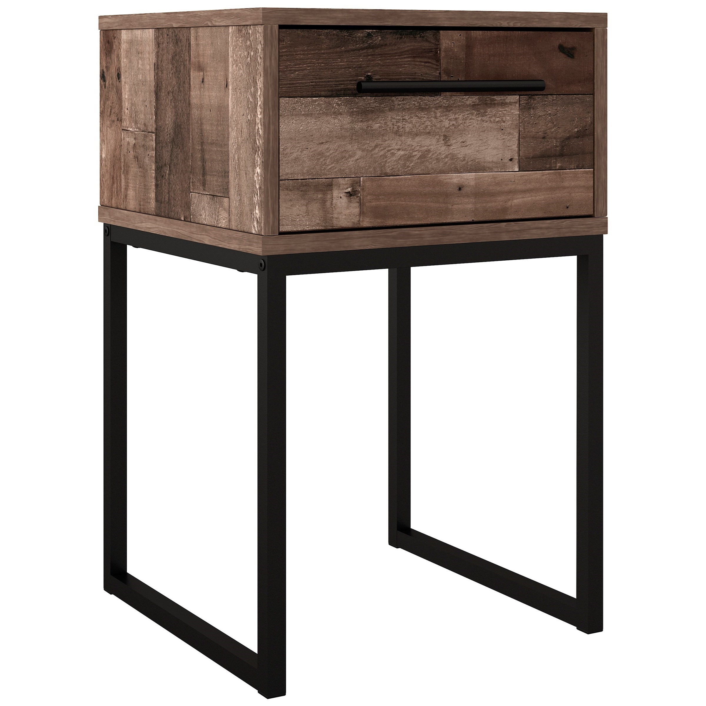 Signature Design by Ashley Neilsville Rustic 1-Drawer Nightstand with
