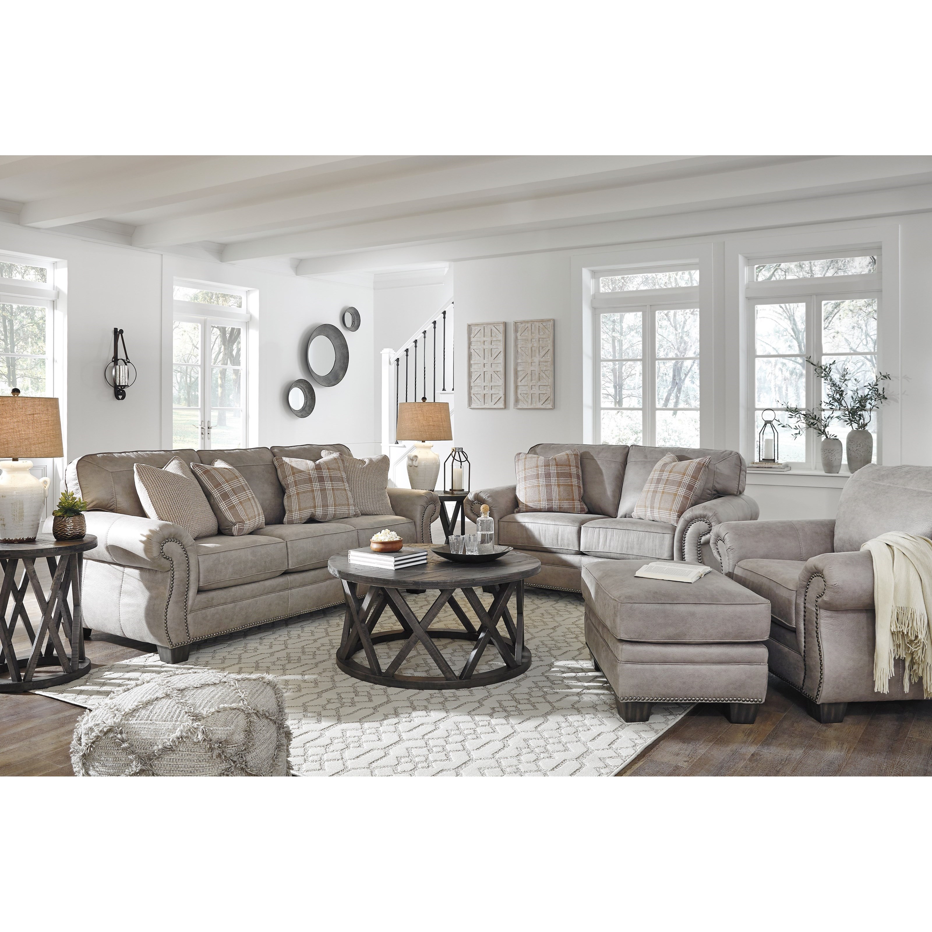 Signature Design by Ashley Furniture Olsberg 48701 Living Room Group 4 ...