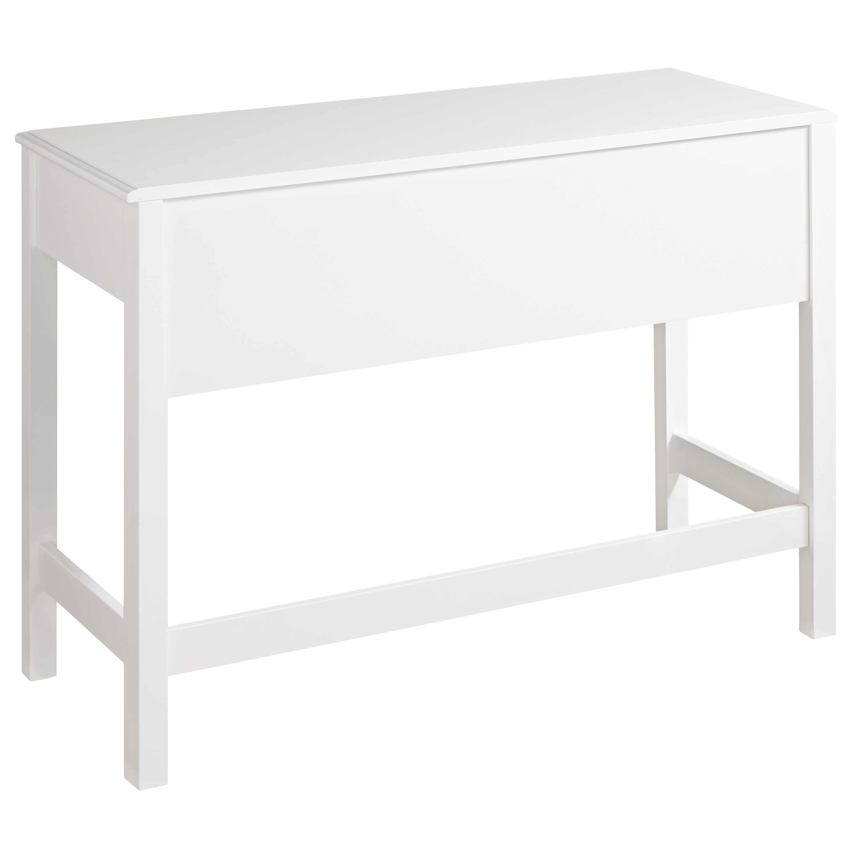 Signature Design by Ashley Othello White Finish Home Office Small Desk