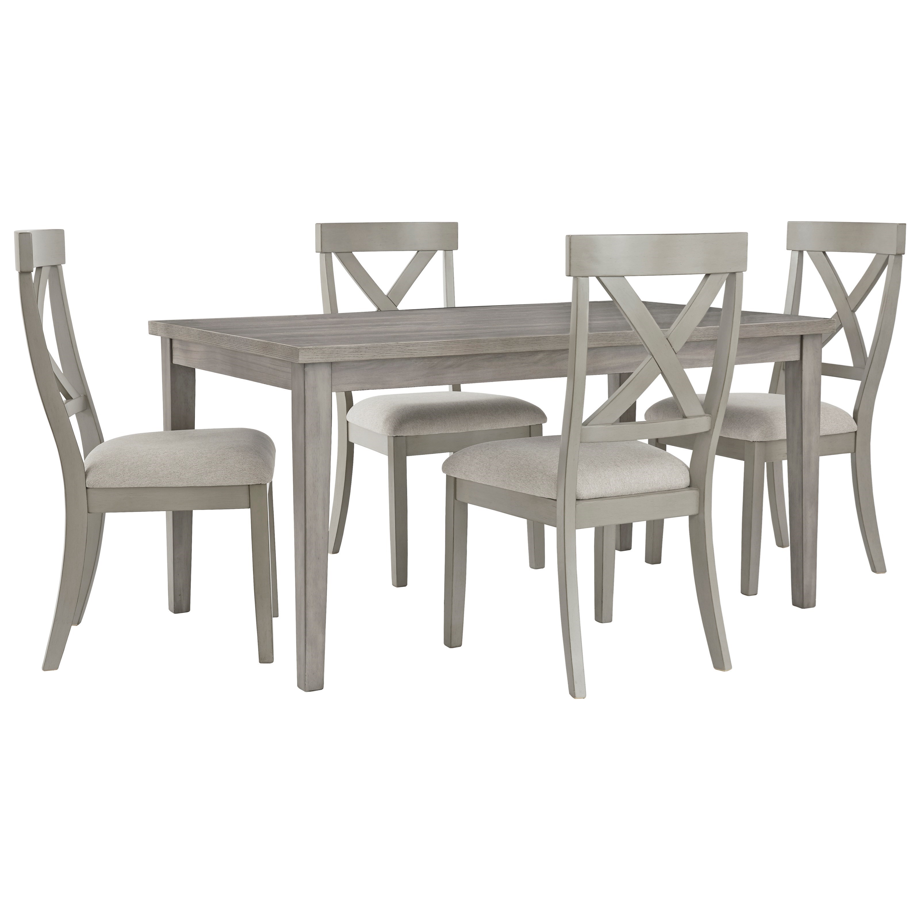 Signature Design by Ashley Parellen Casual 5-Piece Table and Chair Set