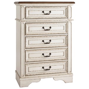 Signature Design by Ashley Baystorm Contemporary 5-Drawer ...