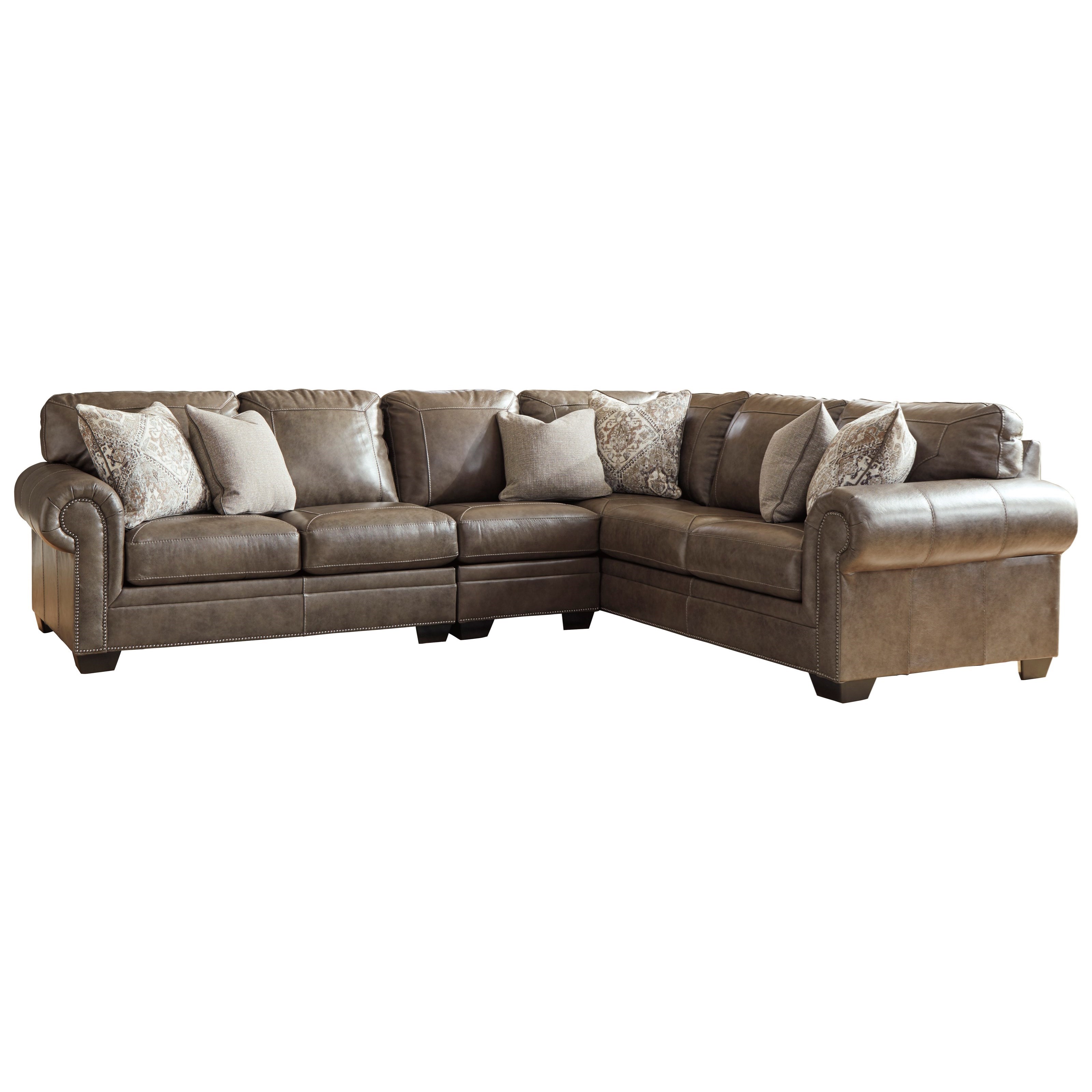 Signature Design by Ashley Roleson Transitional 3Piece Sectional with