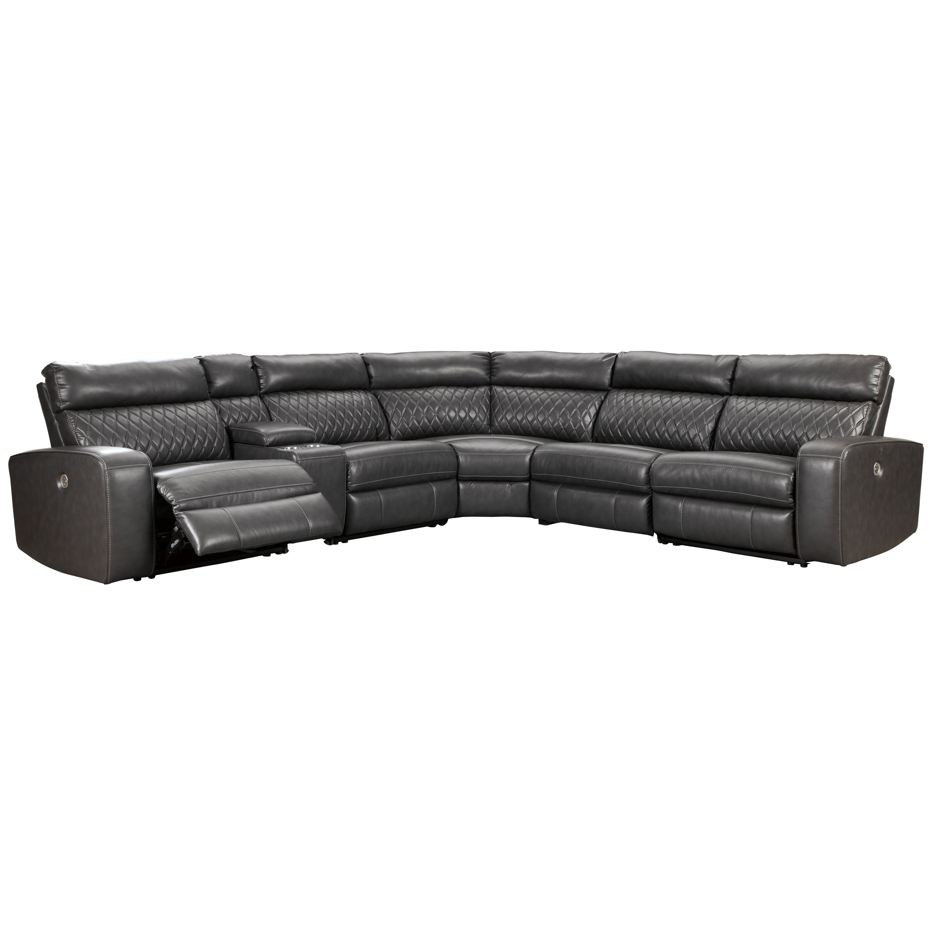 Signature Design by Ashley Samperstone Transitional Power Reclining