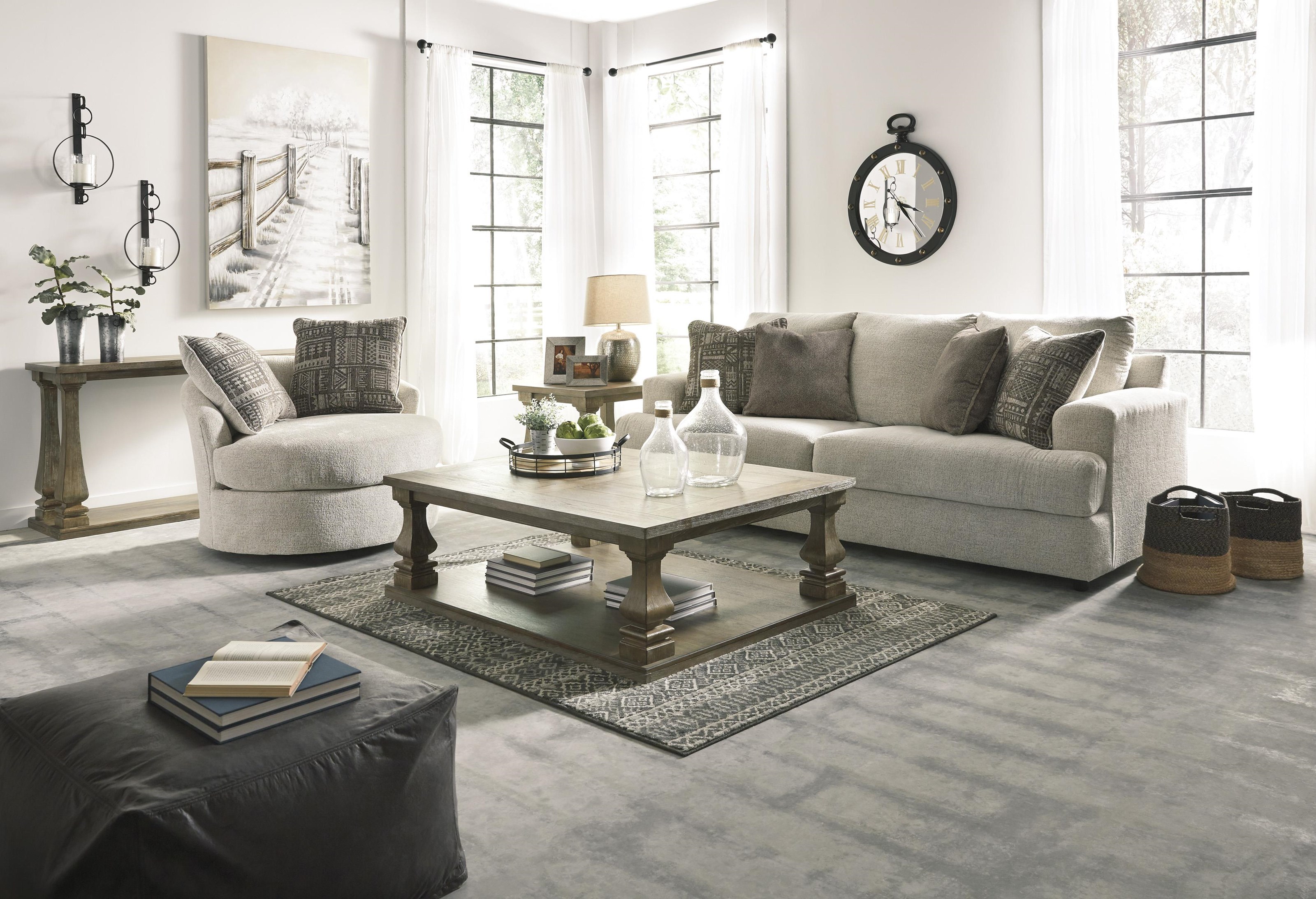 Signature Design by Ashley Soletren 174395232 Stone Sofa, Chair and