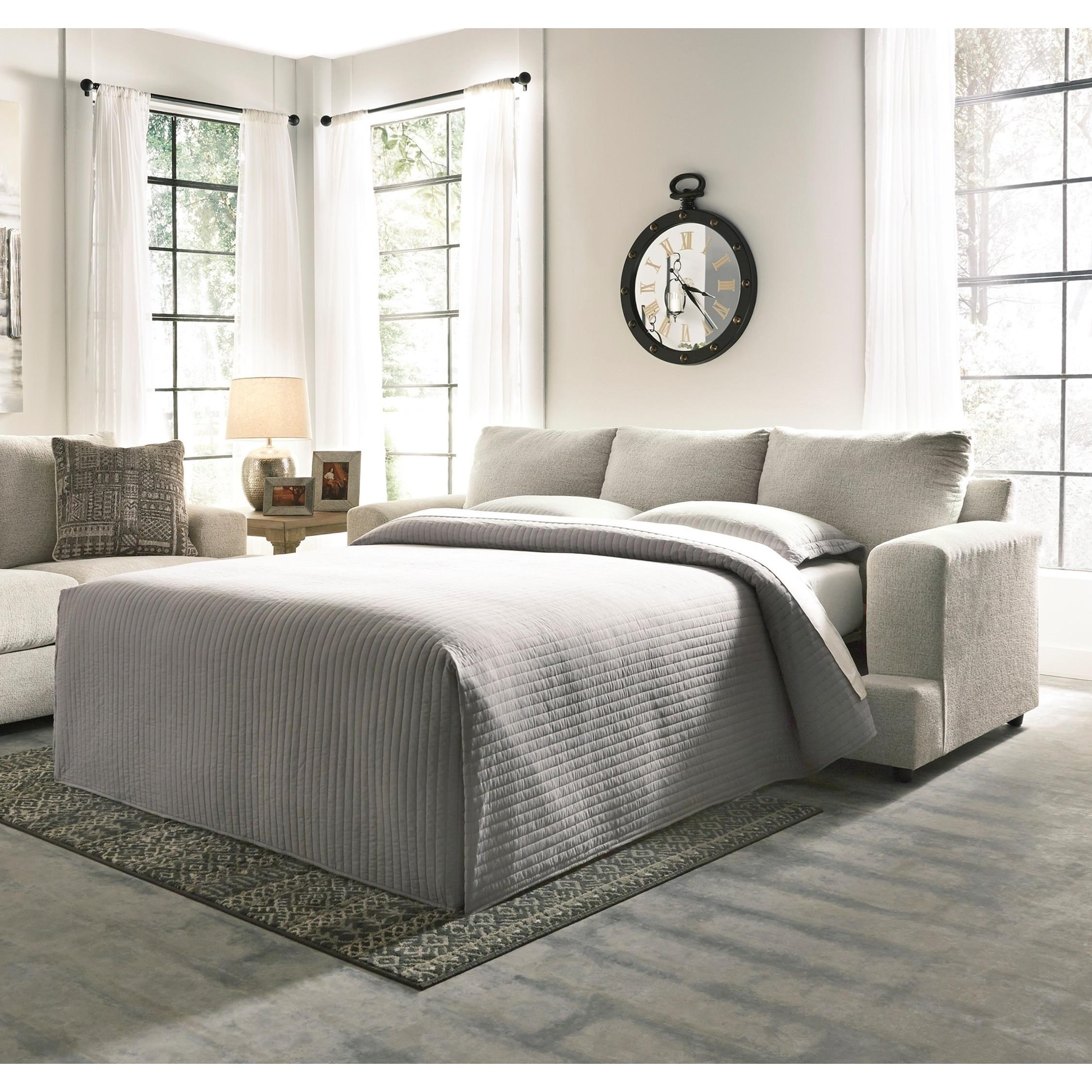 Signature Design by Ashley Soletren Contemporary Queen Sofa Sleeper