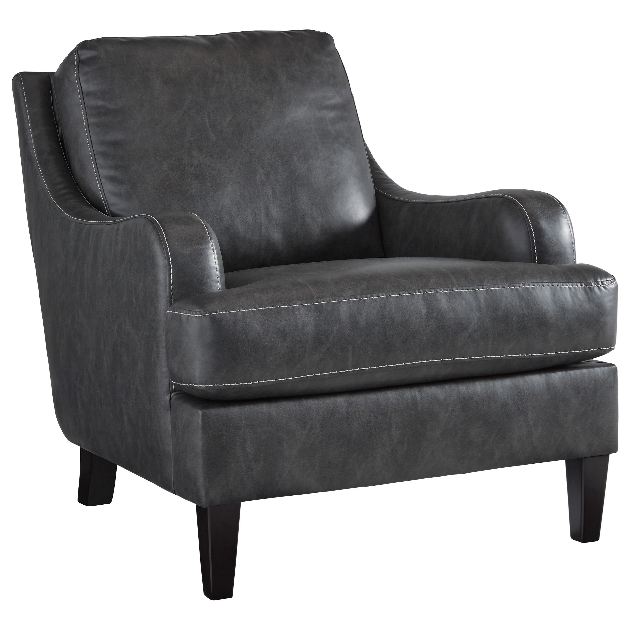 Signature Design by Ashley Tirolo Transitional Accent Chair with Sloped