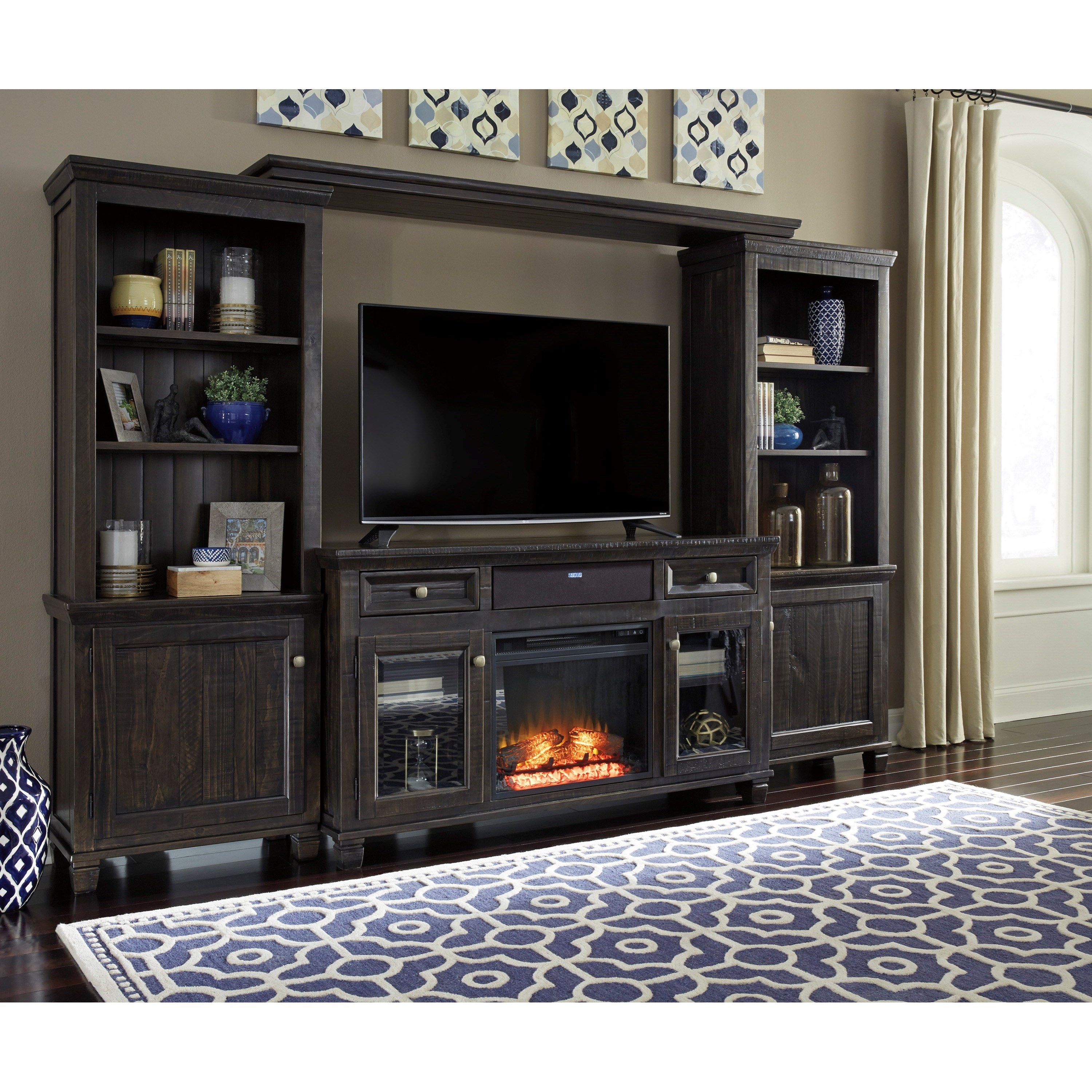 Signature Design by Ashley Townser Entertainment Center w