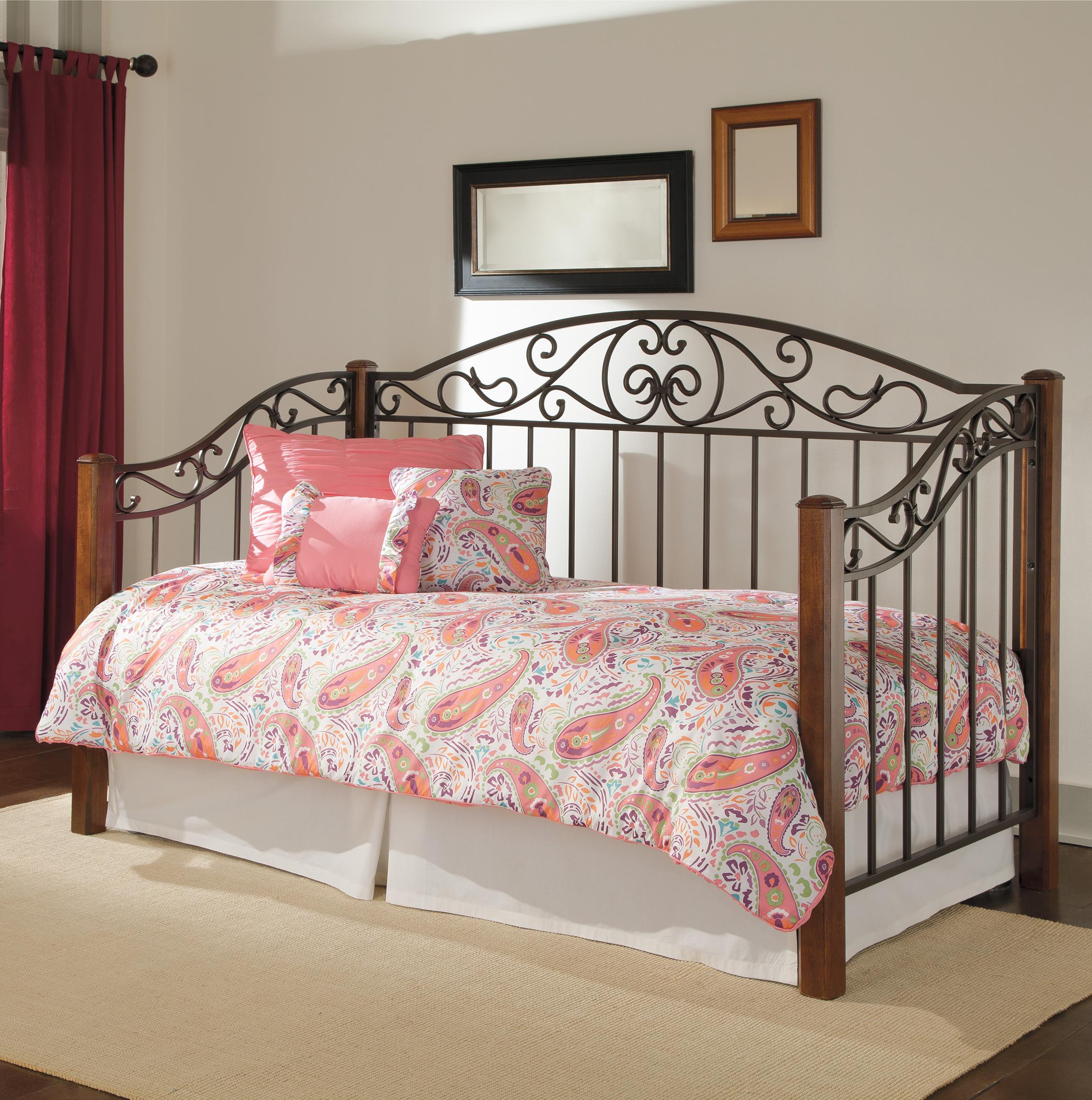 Signature Design by Ashley Furniture Wyatt Metal and Wood Day Bed Sam