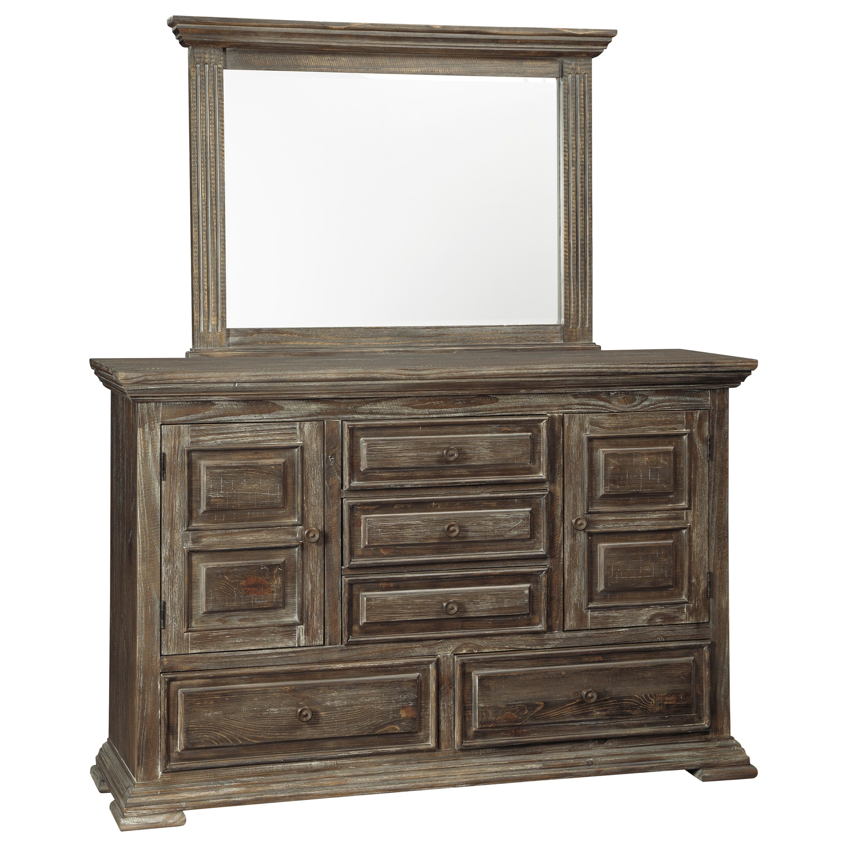 Signature Design by Ashley Wyndahl Rustic LodgeStyle Dresser and
