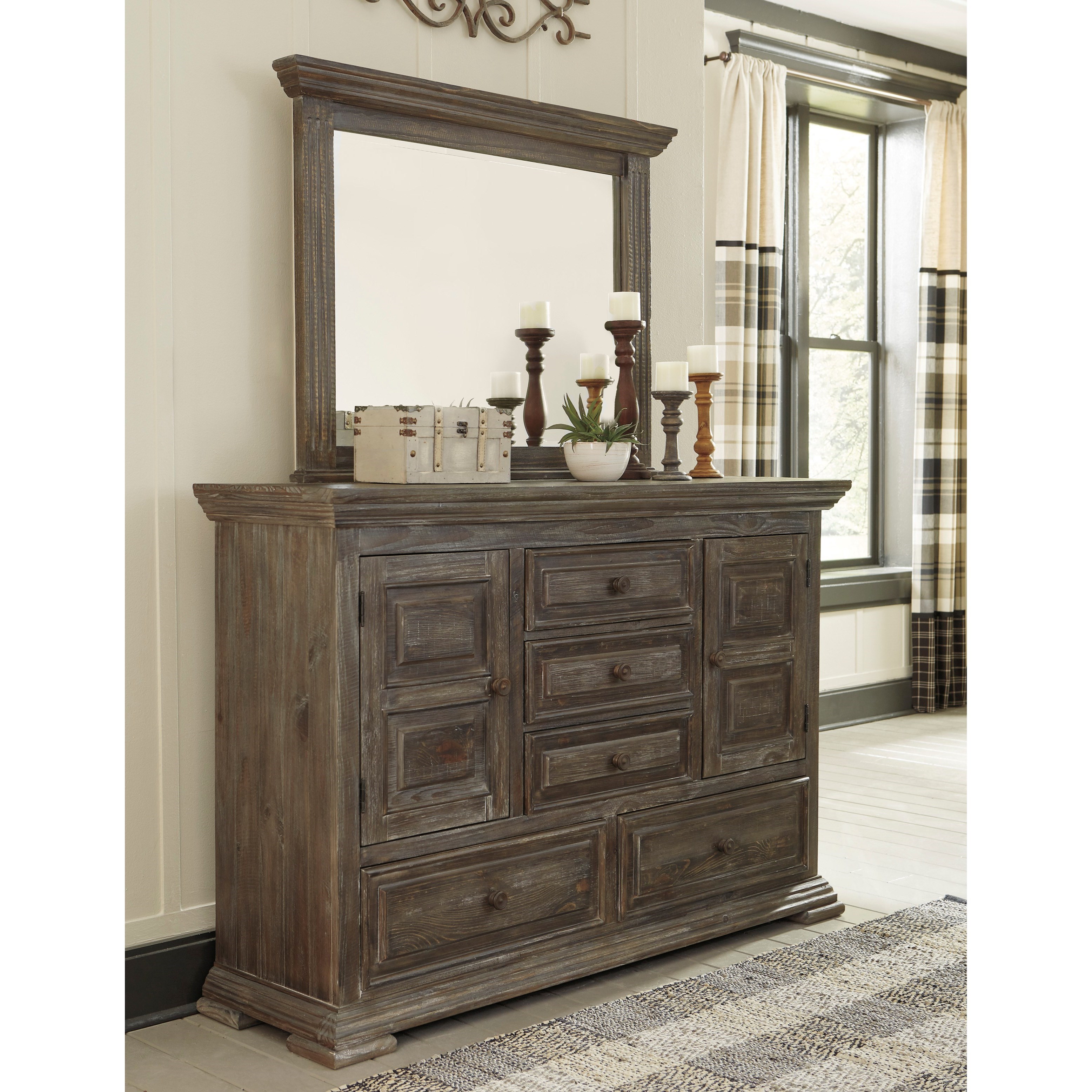 Signature Design by Ashley Wyndahl Rustic Lodge-Style Dresser and