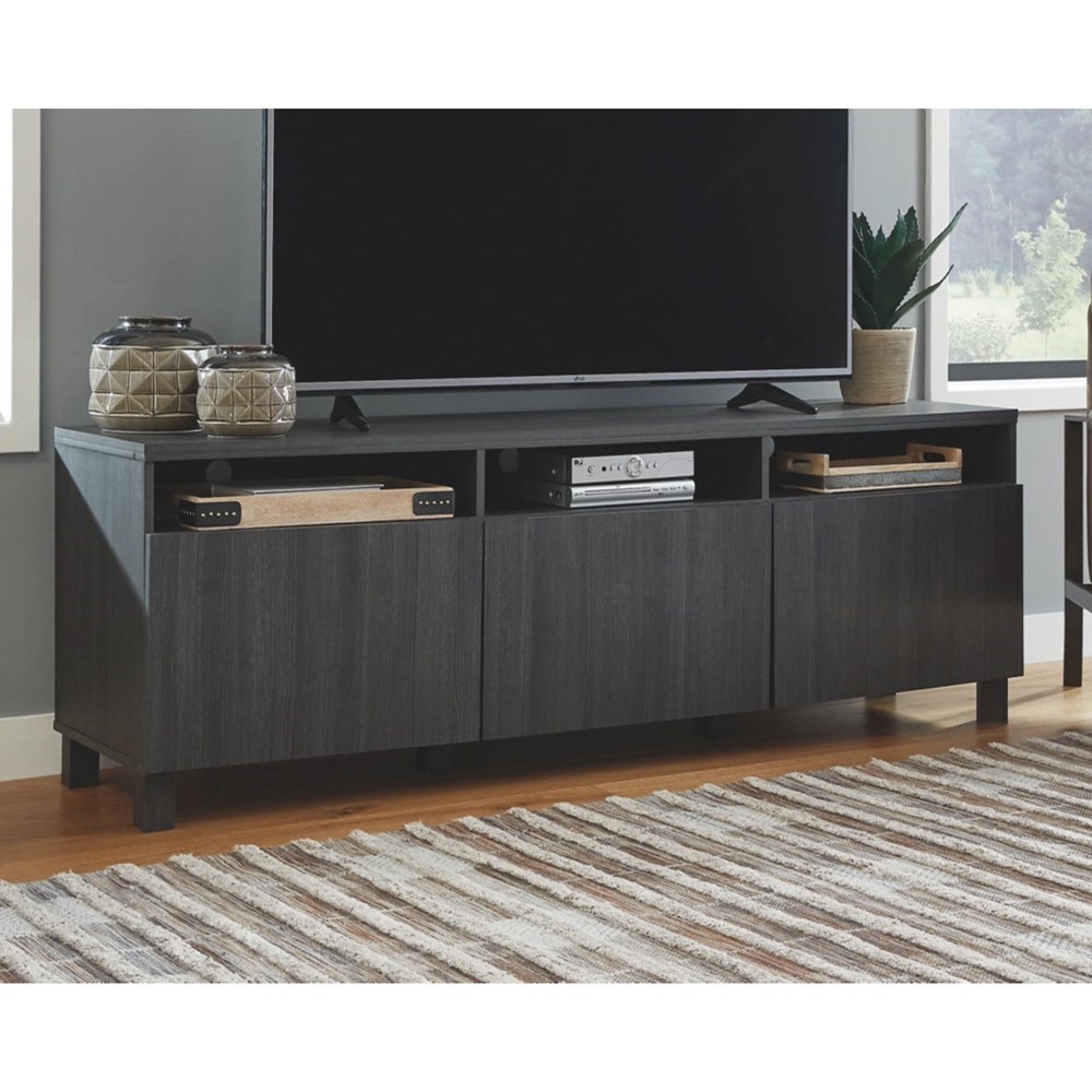 Signature Design by Ashley Yarlow Contemporary TV Stand with