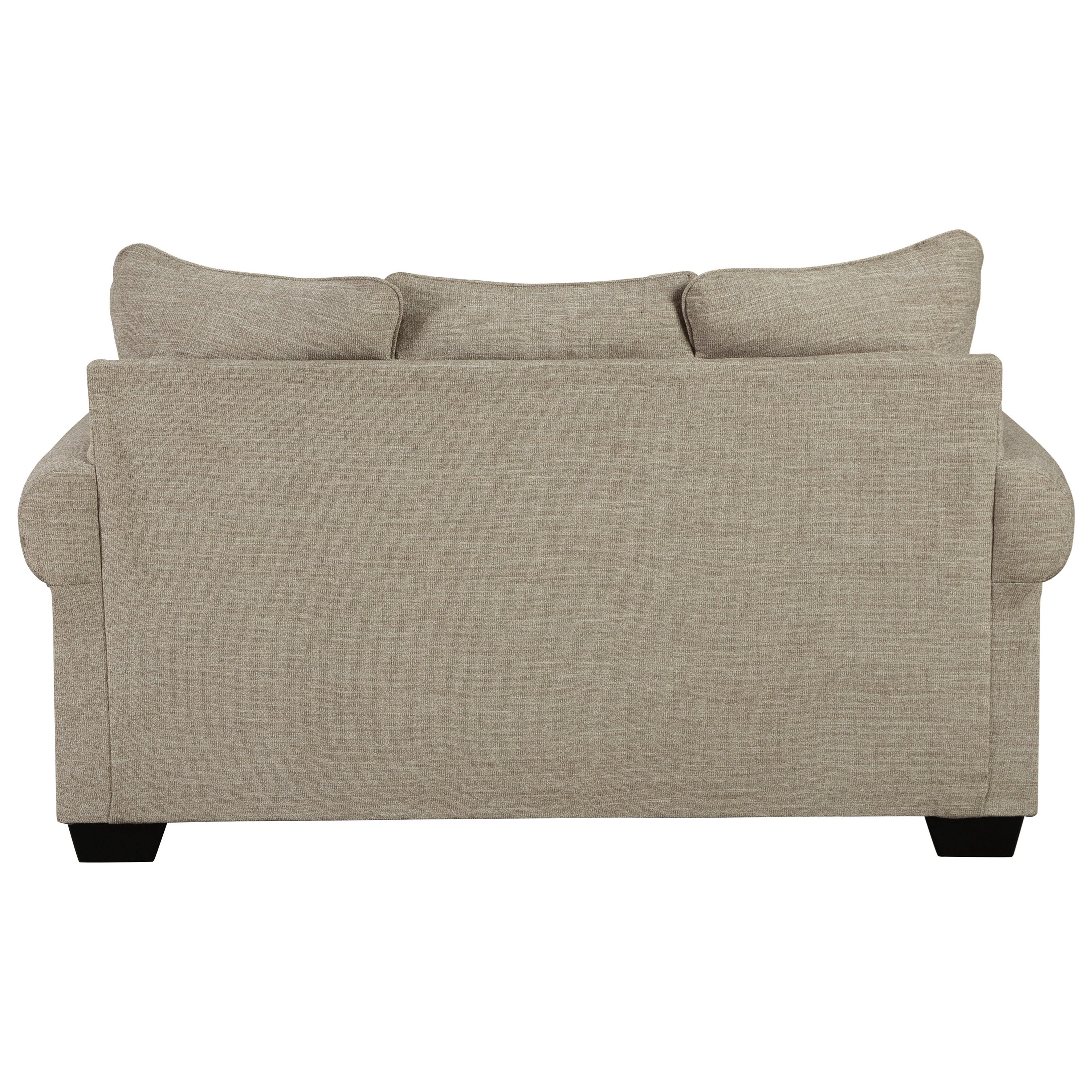 Signature Design by Ashley Zarina Transitional Loveseat with Nailhead