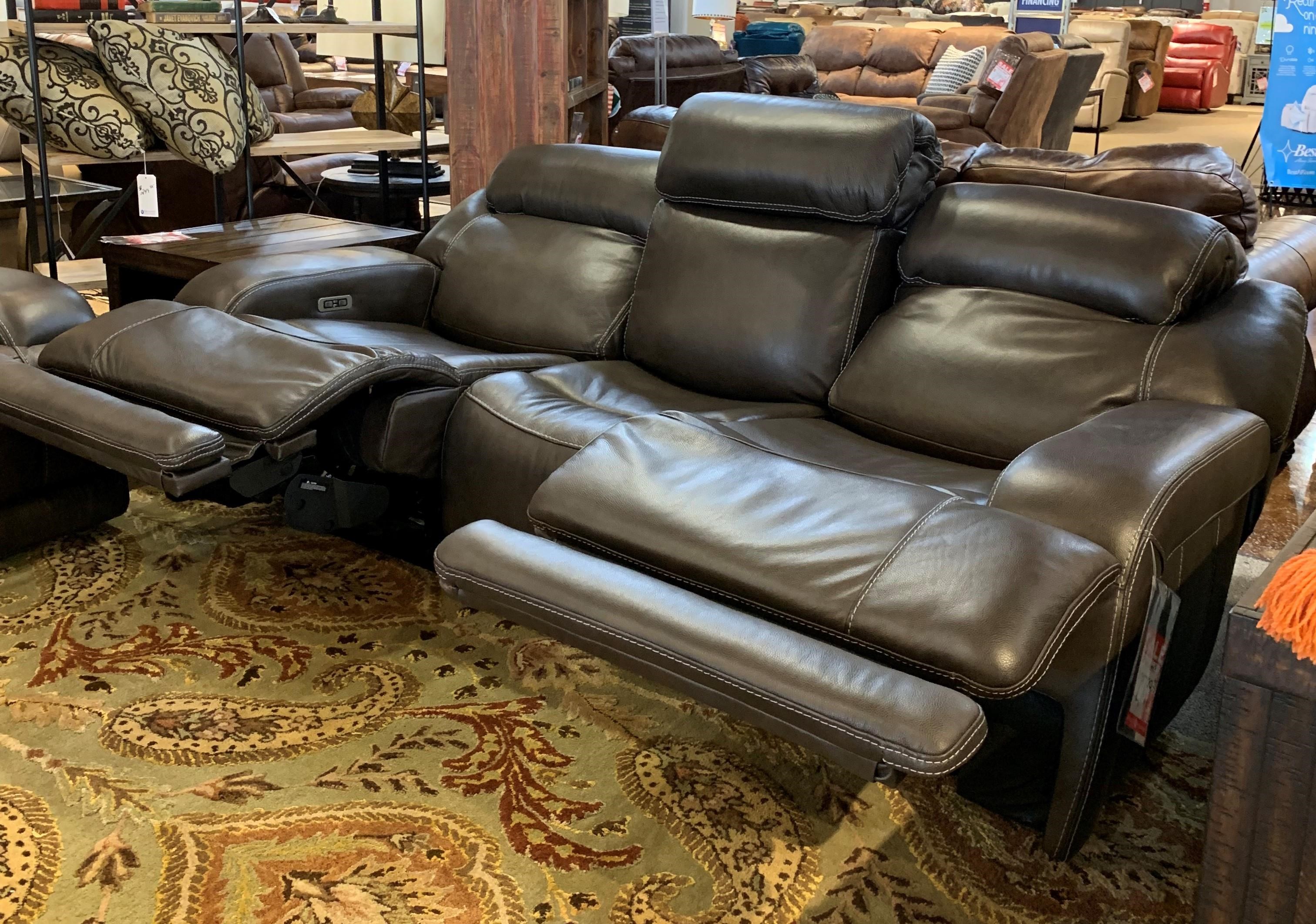 Simon Li Ferrara Ferara Reclining Leather Sofa Howell Furniture