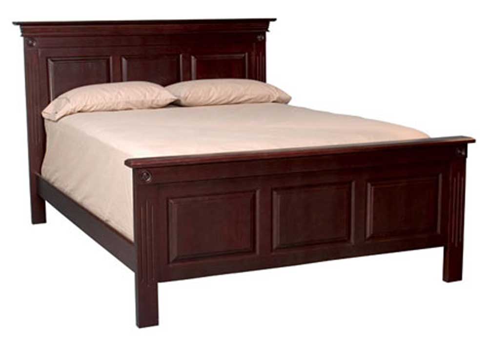 Simply Amish Imperial Amish SBIM305B2 King ThreePanel Bed Mueller