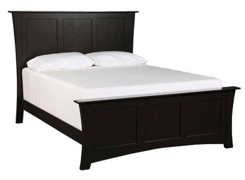 Simply Amish Loft SBLFT05B3 Queen Panel Bed Becker Furniture World Panel Beds