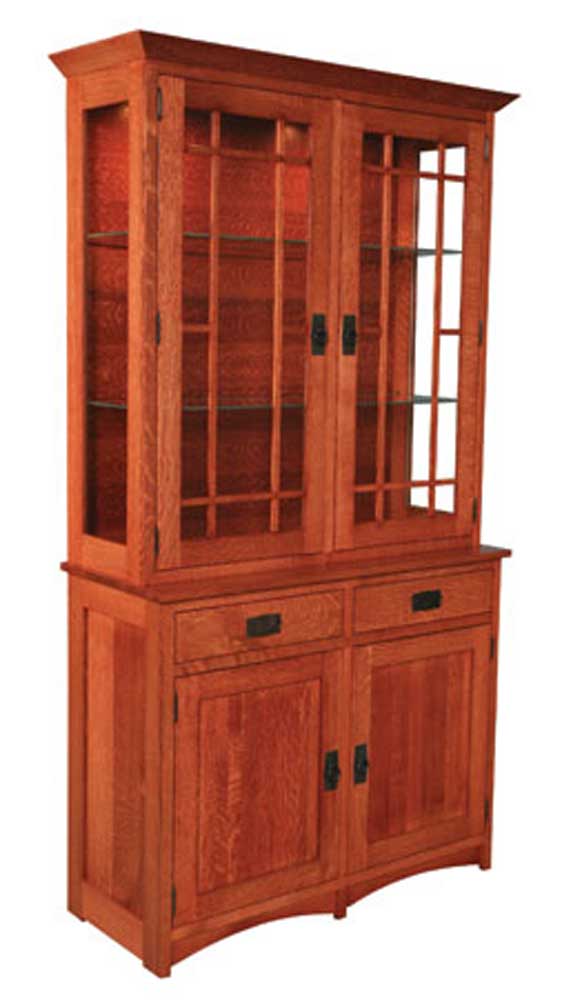 Simply Amish Prairie Mission Prairie Mission 2Door China Hutch