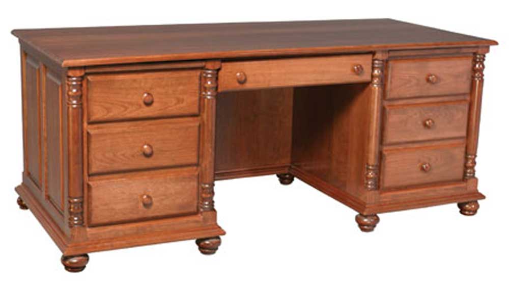 Simply Amish Savannah Savannah Executive Desk Becker Furniture World