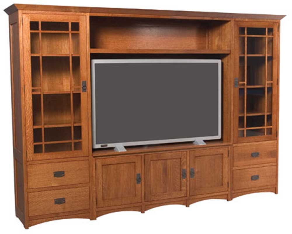 Simply Amish Prairie Mission OI300PM Prairie Mission Wall Unit