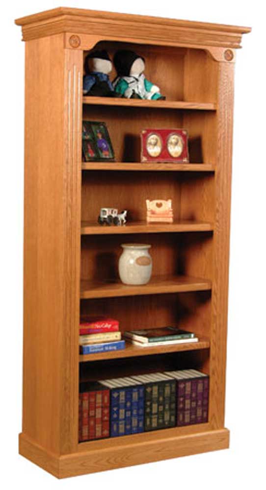 Simply Amish Imperial Amish TSIA6 Imperial Open Bookcase Mueller