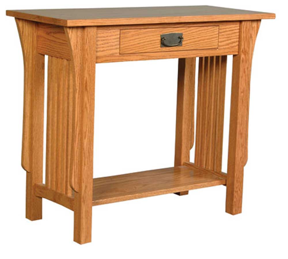 Simply Amish Prairie Mission TV110CT Prairie Mission 1Drawer Console