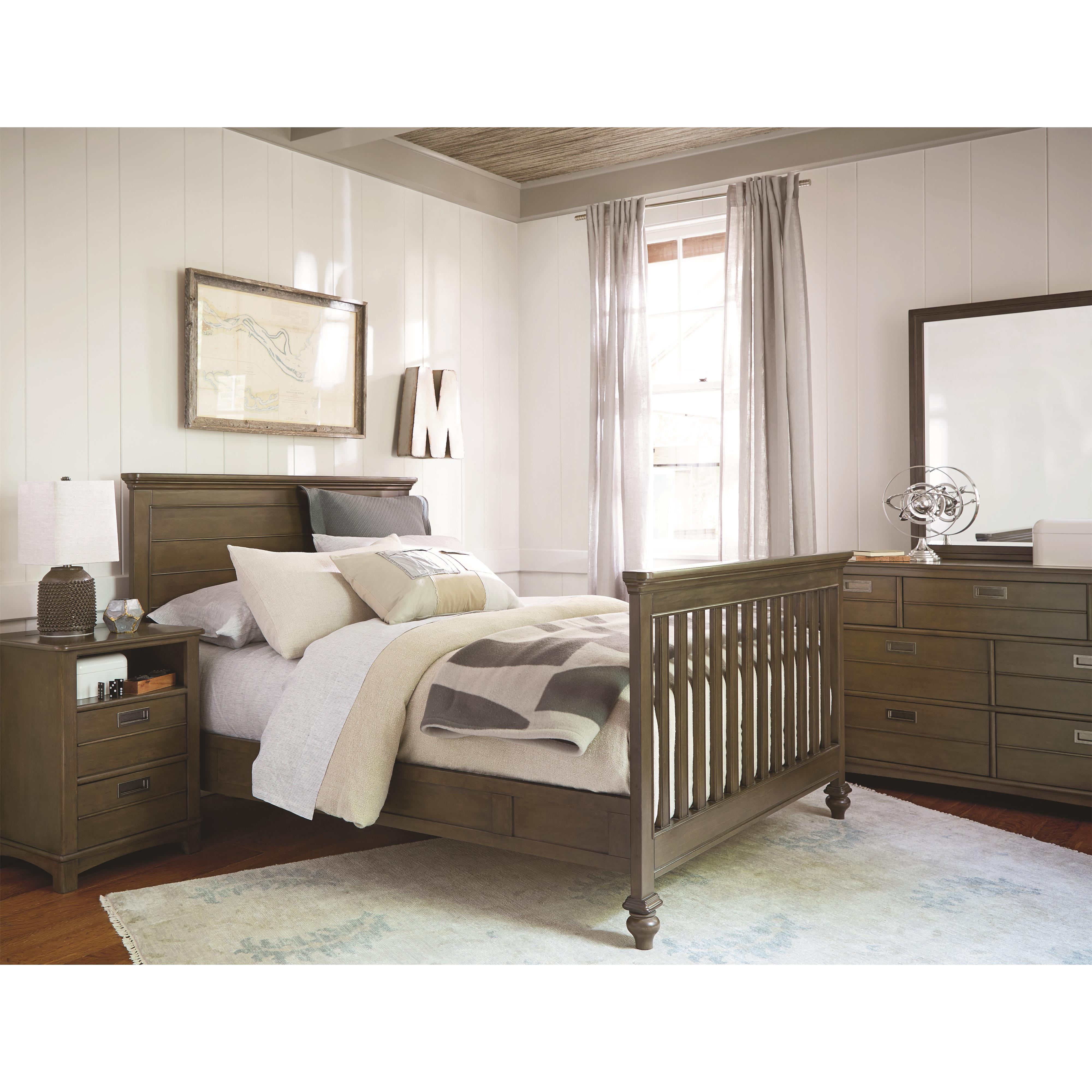 Smartstuff Varsity Convertible Crib/Toddler Bed/Daybed/Low Profile Bed