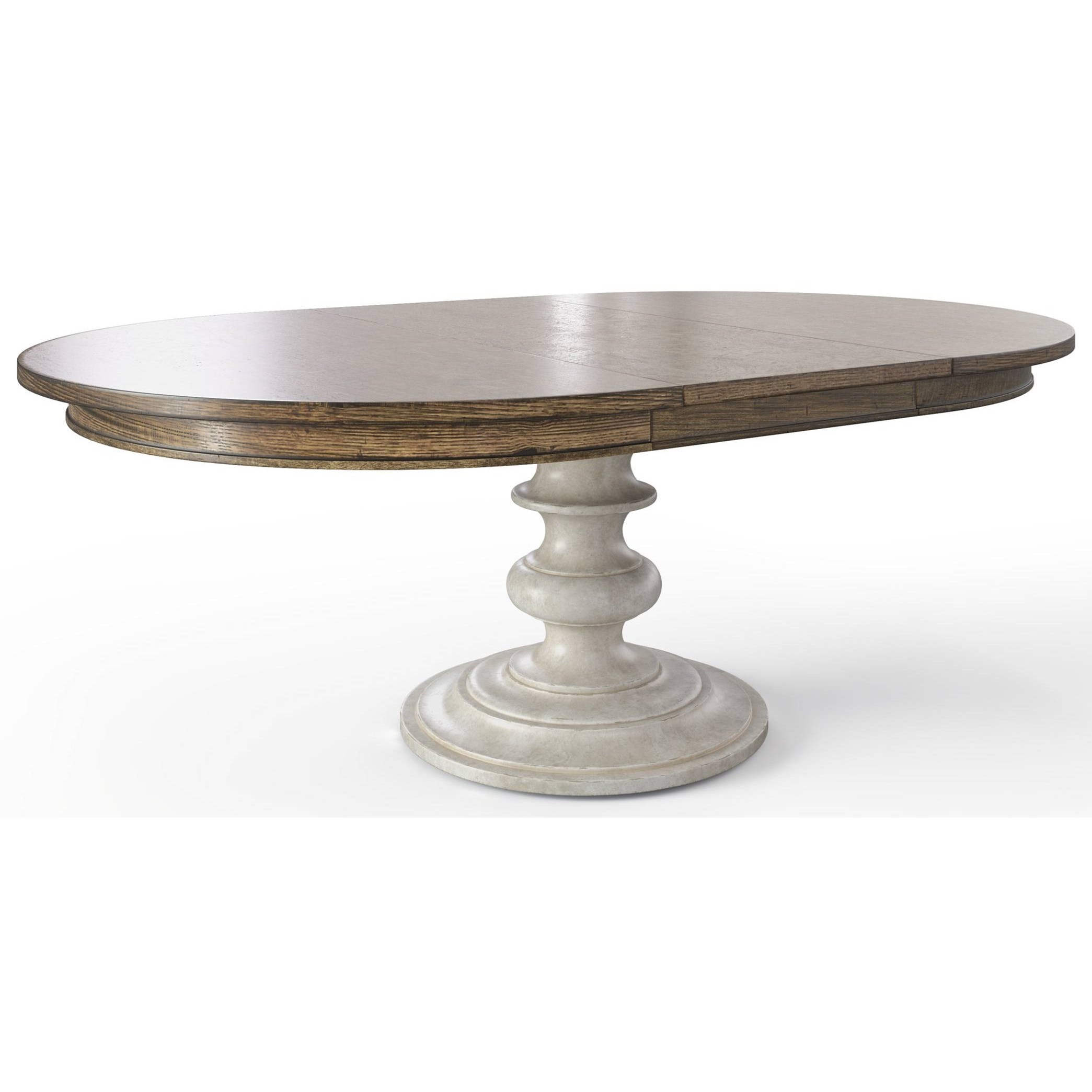 Stanley Furniture Hillside Transitional 60" Round Dining Table with 1