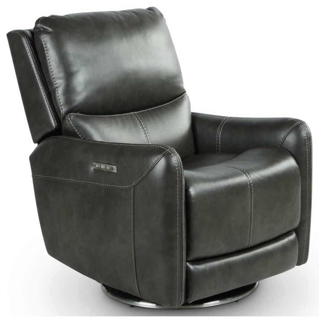 Steve Silver Athens TriplePower 360Degree Swivel Motion Chair Van