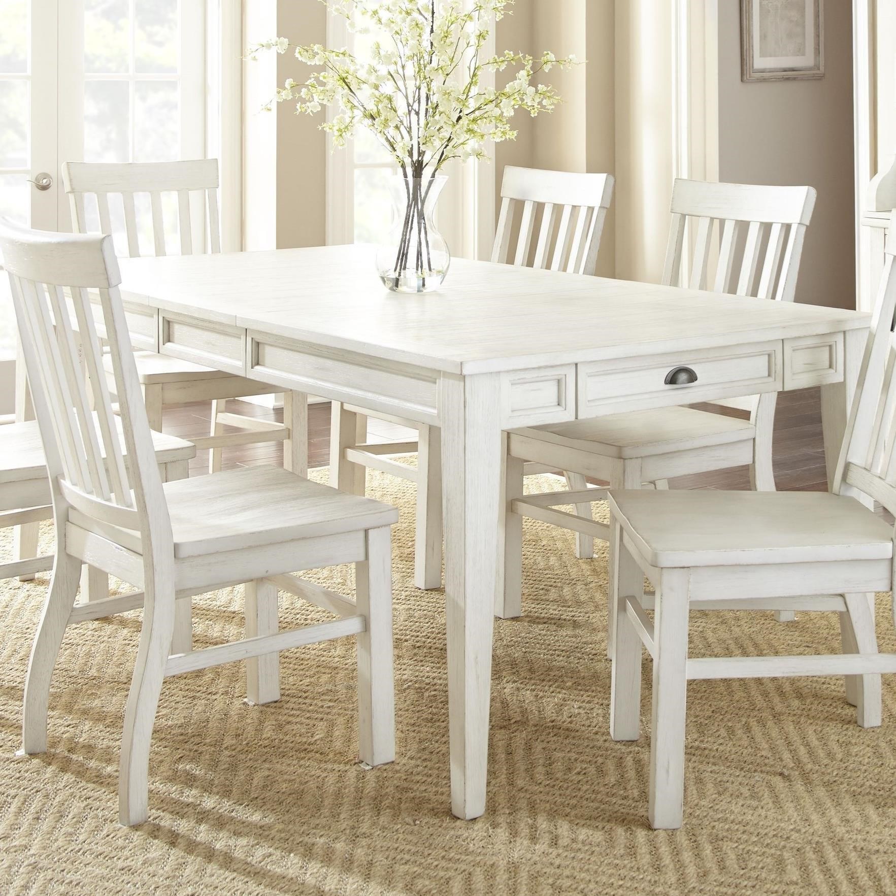 Steve Silver Cayla Dining Table with 16" Leaf Walker's Furniture