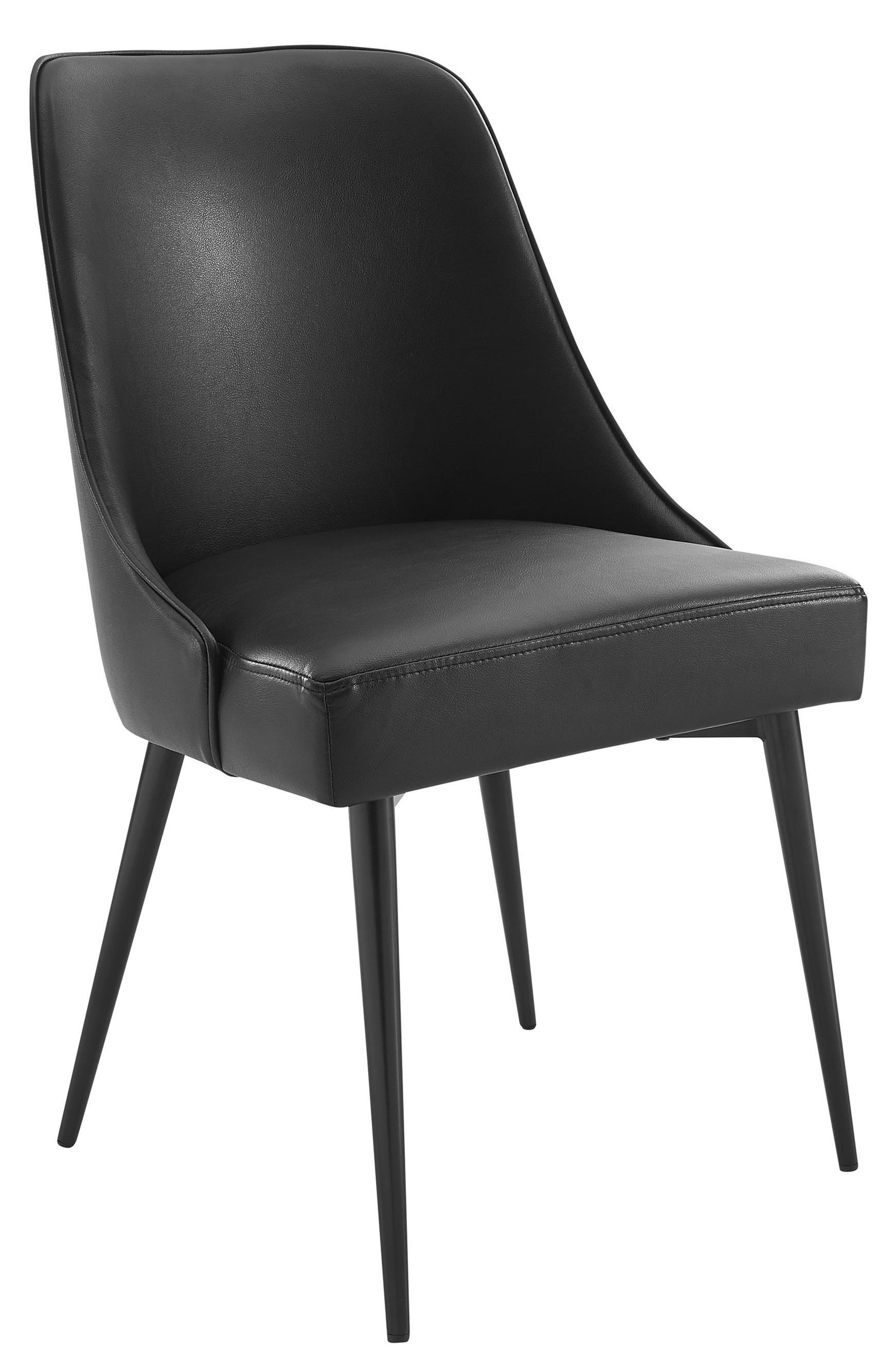 Steve Silver Colfax CF500SB Mid Century Modern Upholstered Side Chair