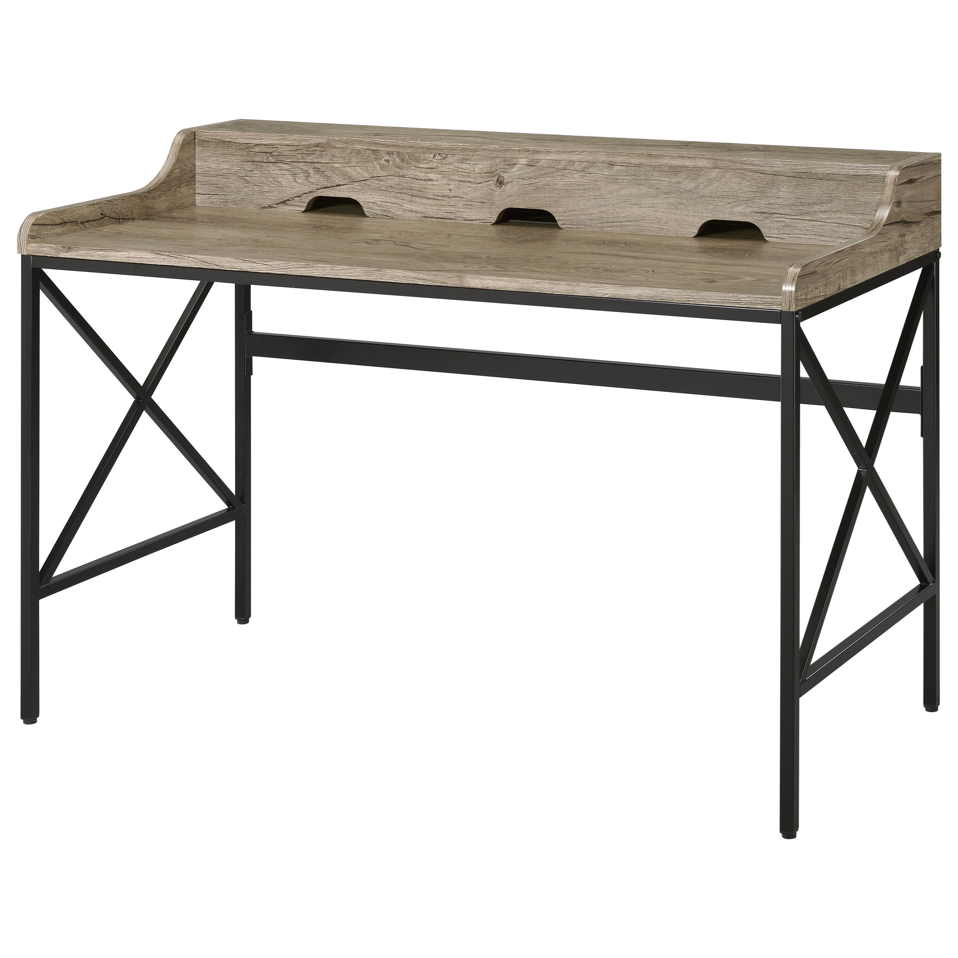 Steve Silver Corday Relaxed Vintage Desk with USB Port A1 Furniture