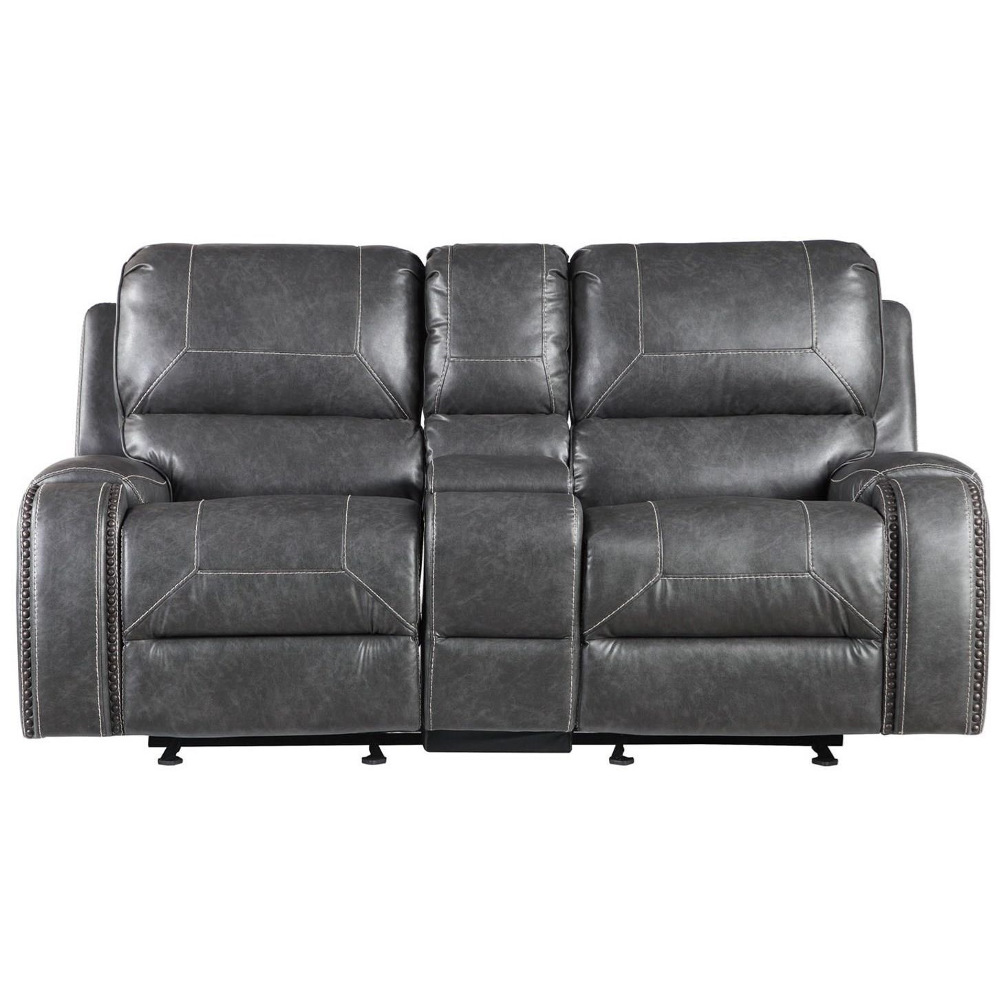 Steve Silver Keily Manual Motion Glider Recliner Loveseat Wayside