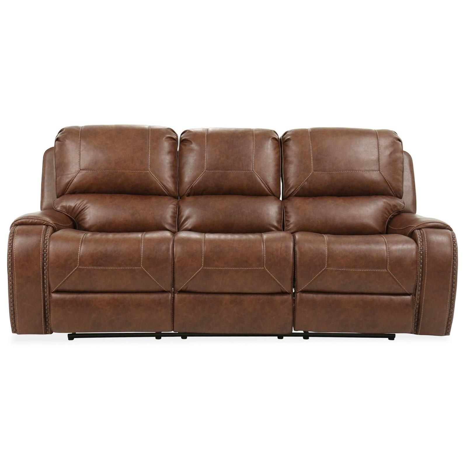 Steve Silver Keily KE800S Manual Motion Recliner Sofa with Dropdown